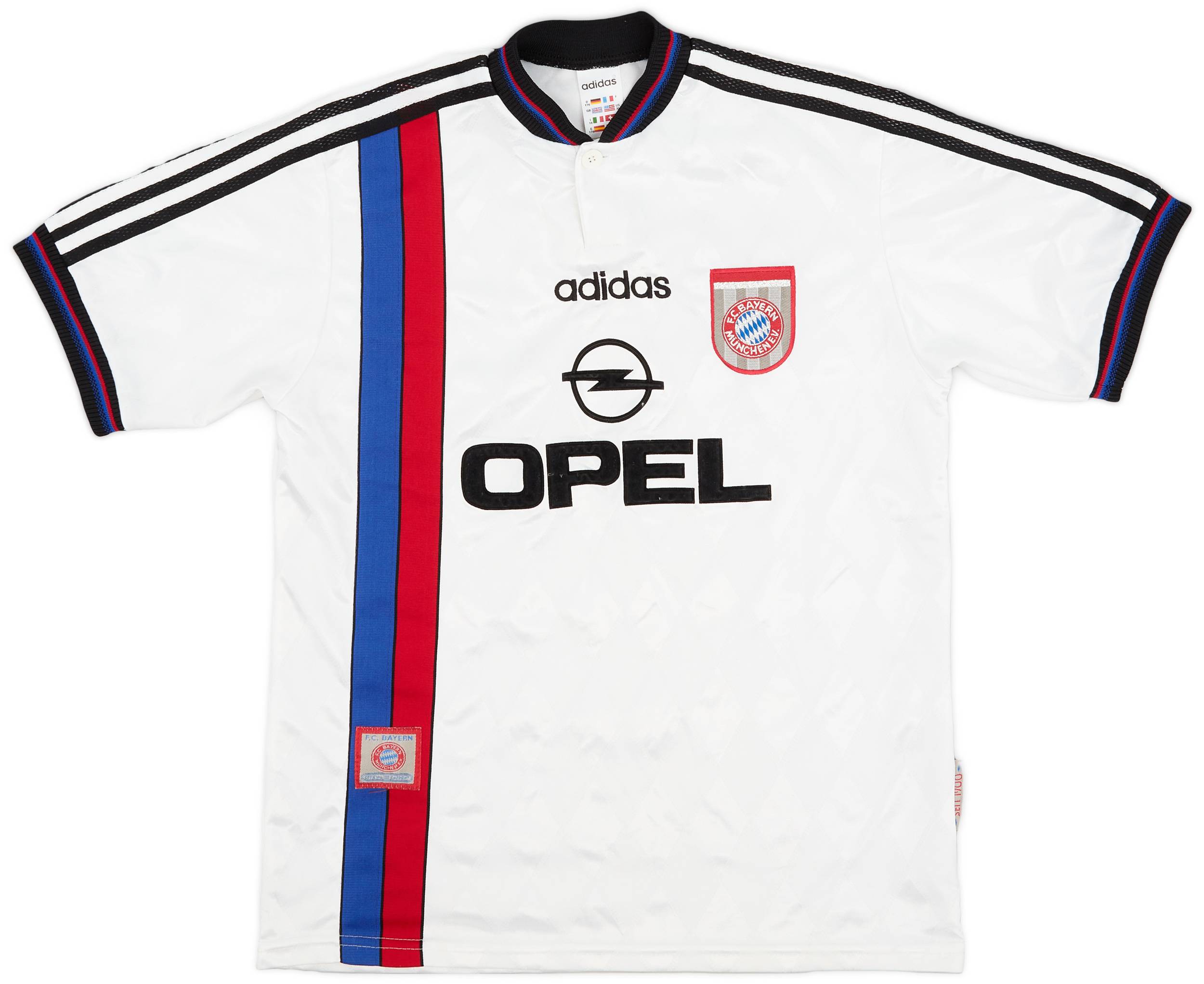 1996-98 Bayern Munich Away Shirt - 9/10 - (XL.Boys)