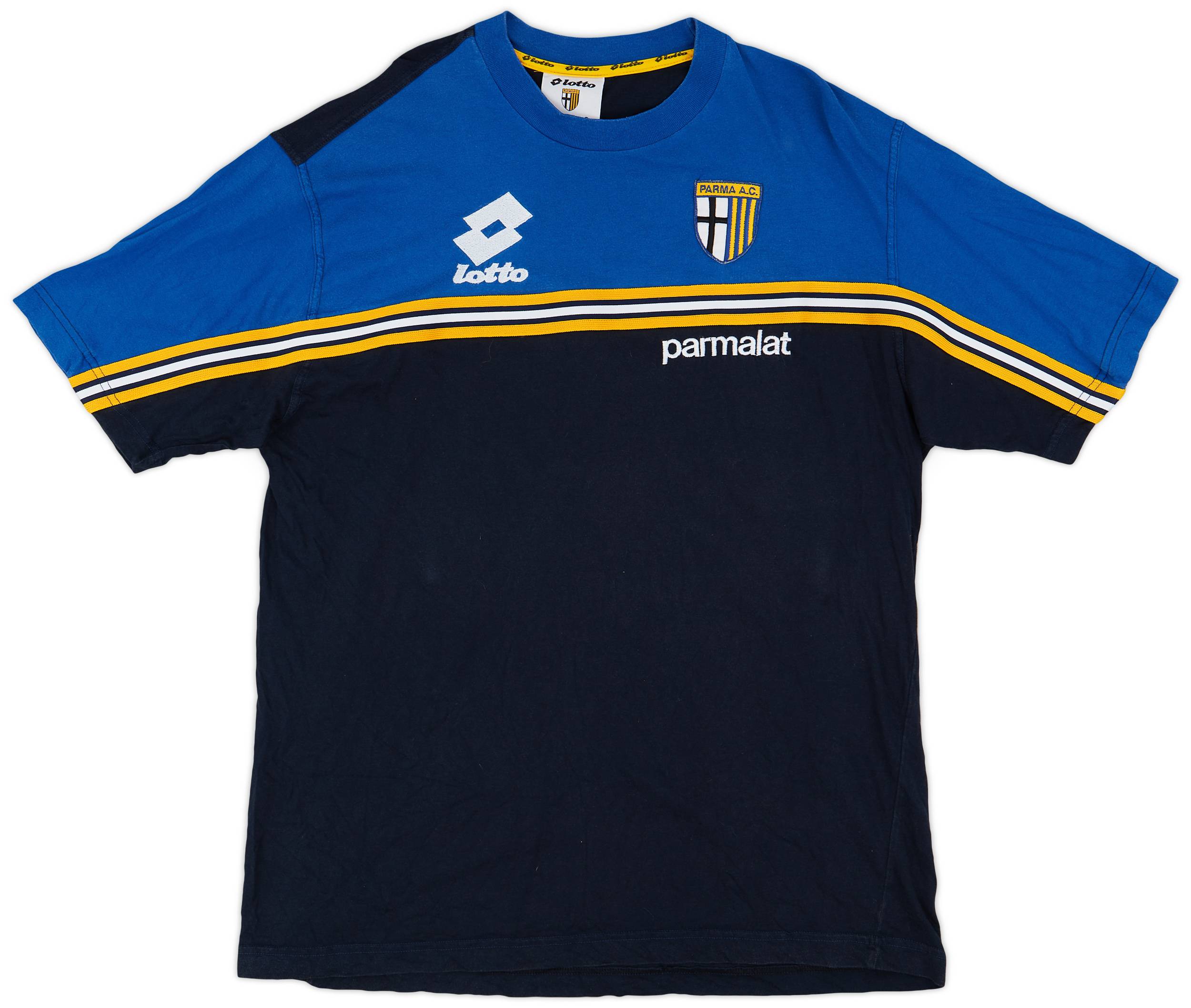lotto パルマ ユニフォーム 1998-99 Parma Lotto Training Shirt - 8/10 - (L)