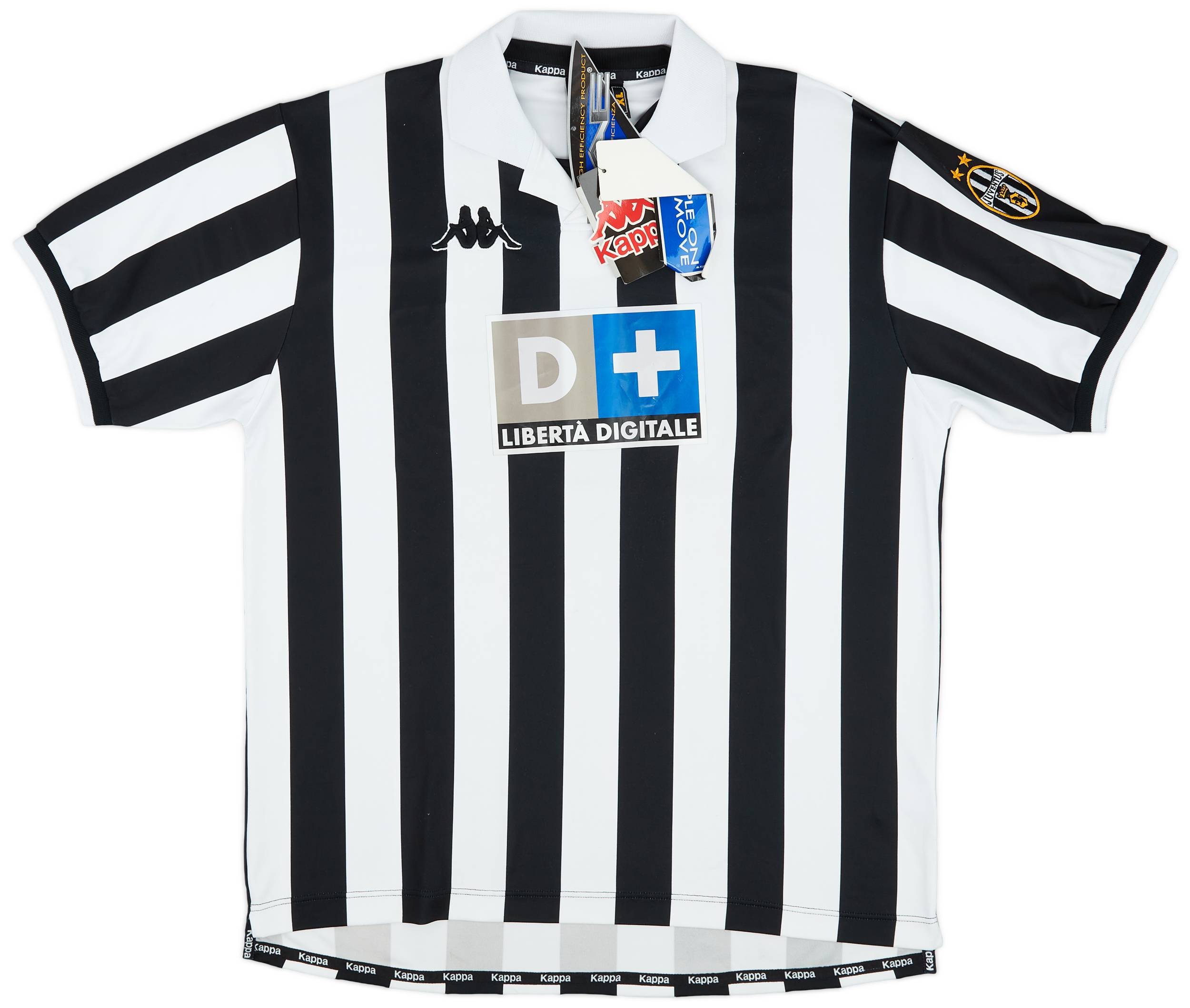 NWT Kappa Juventus re-issue Zidane #21 Long-Sleeve Jersey