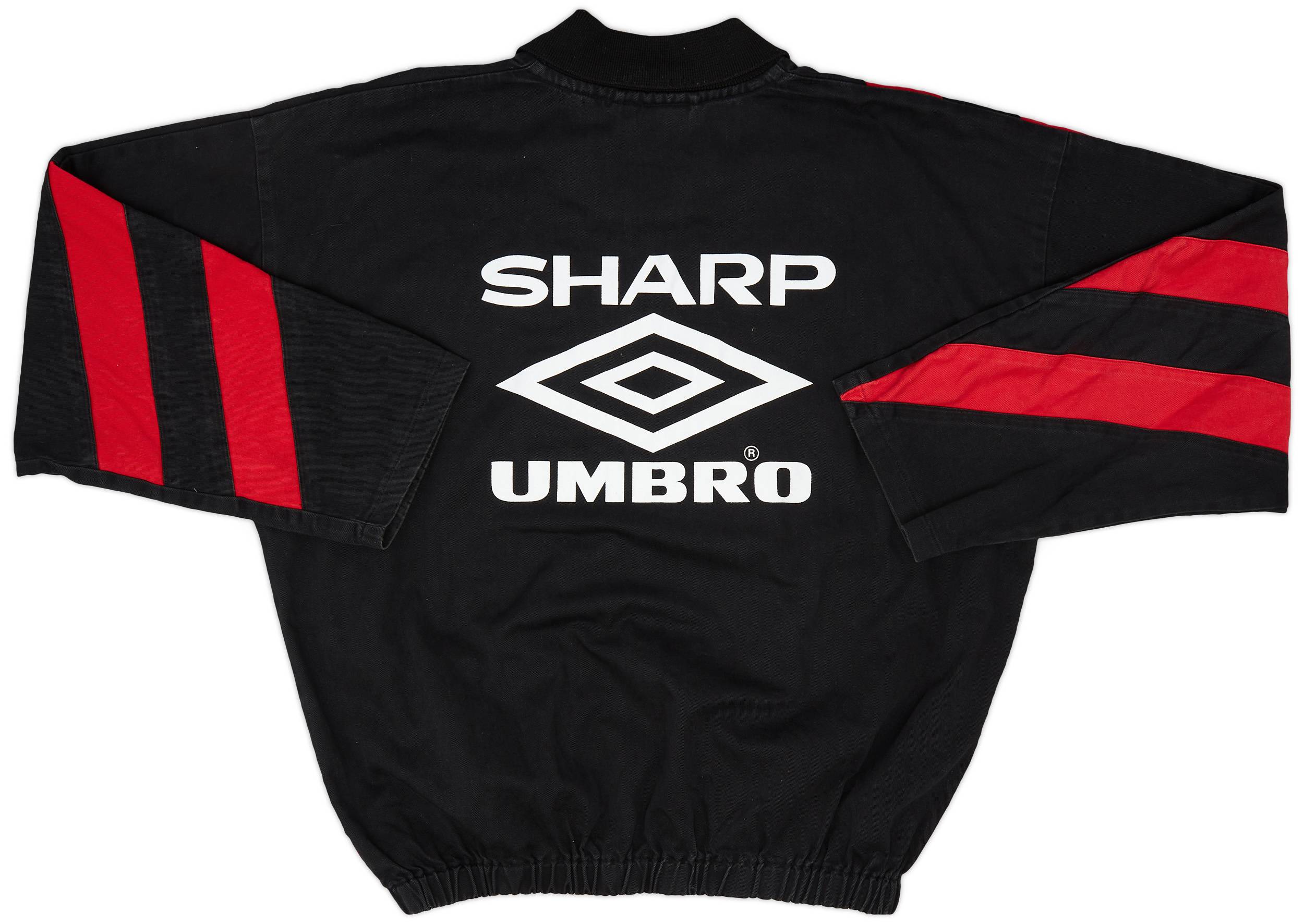 Umbro Manchester United ドリルトップ　90s 90's MANCHESTER UNITED UMBRO Drill Top SIZE M【0725A18
