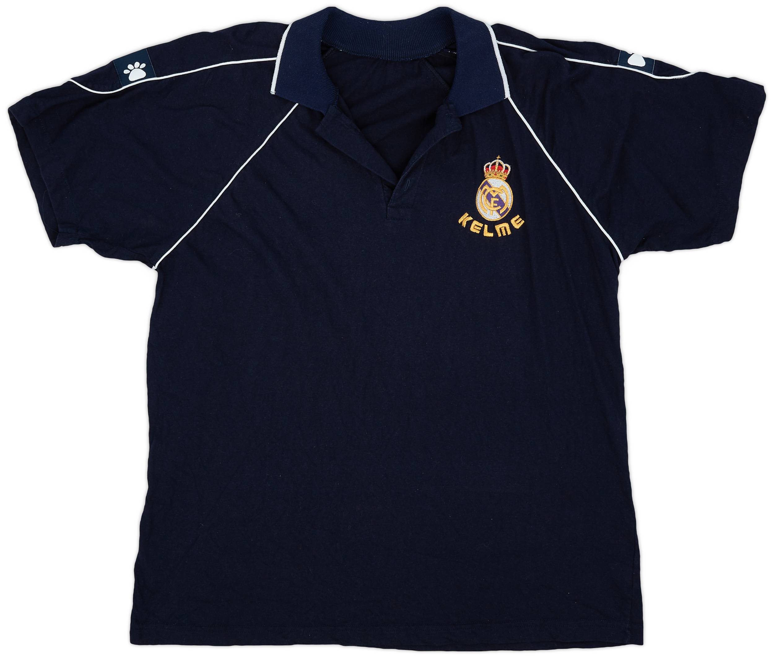 1996-97 Real Madrid Kelme Polo Shirt - 6/10 - (XL)