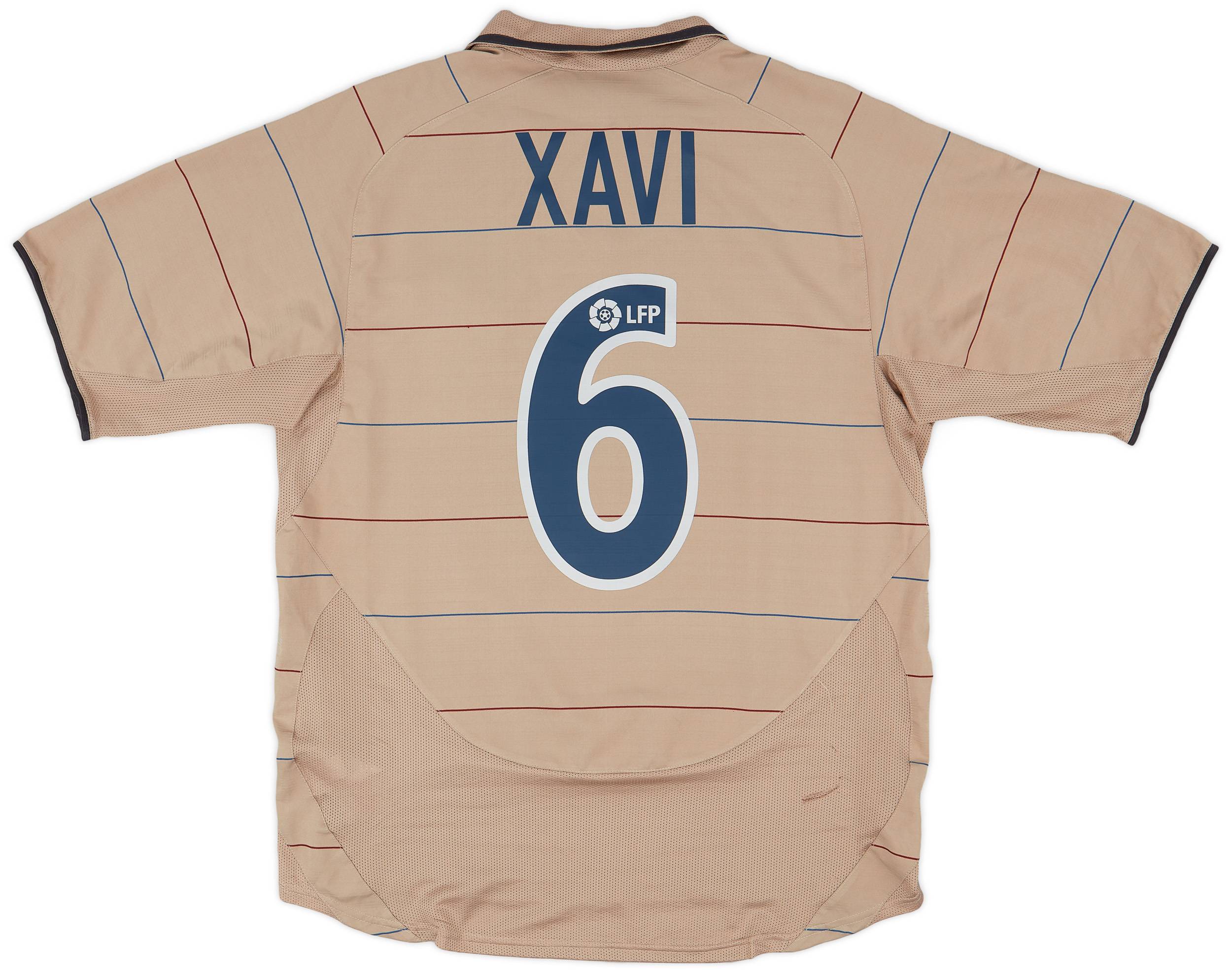 2003 05 Barcelona Away Shirt Xavi 6 6 10 M