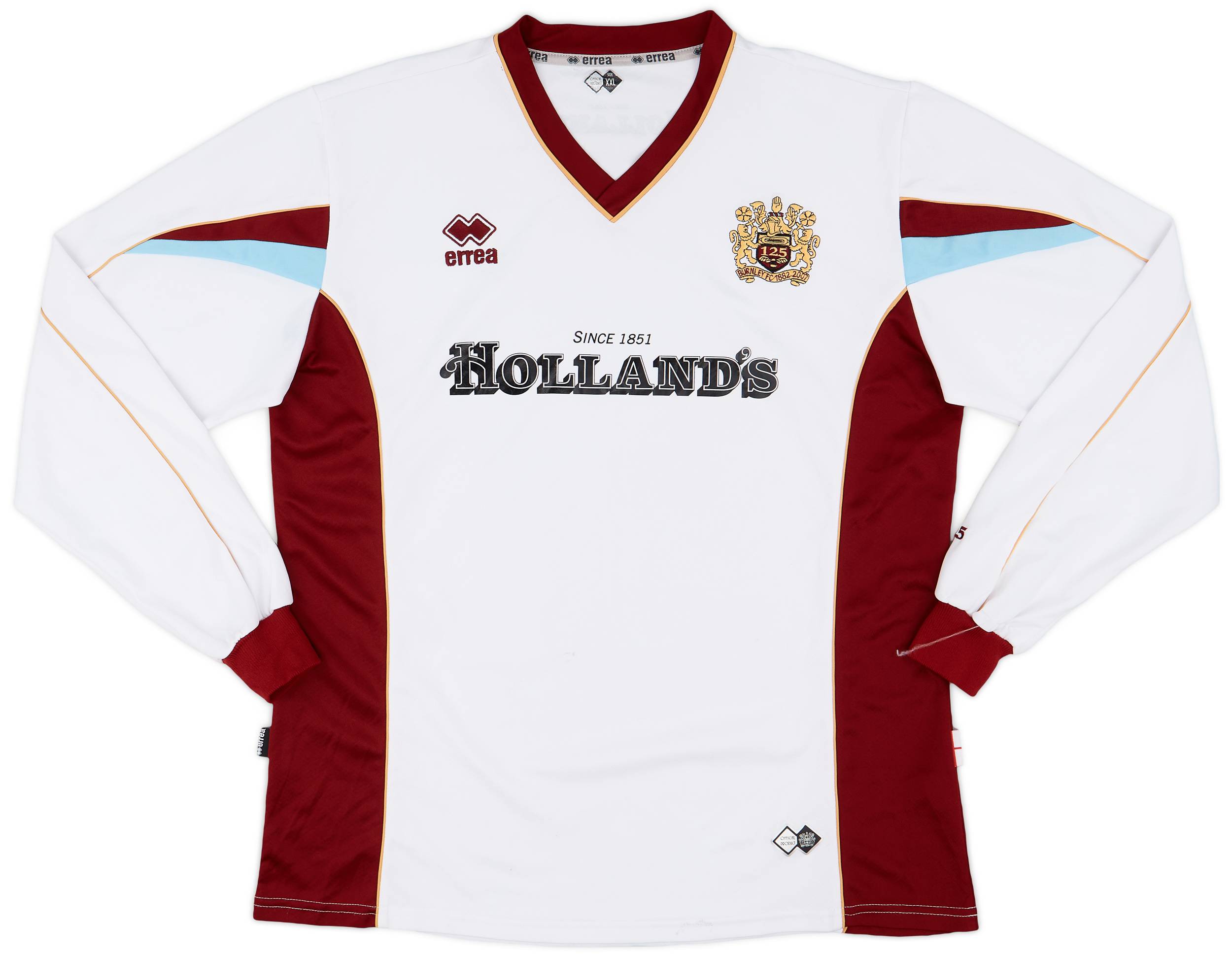 2007-08 Burnley Away L/S Shirt - 6/10 - (XXL)