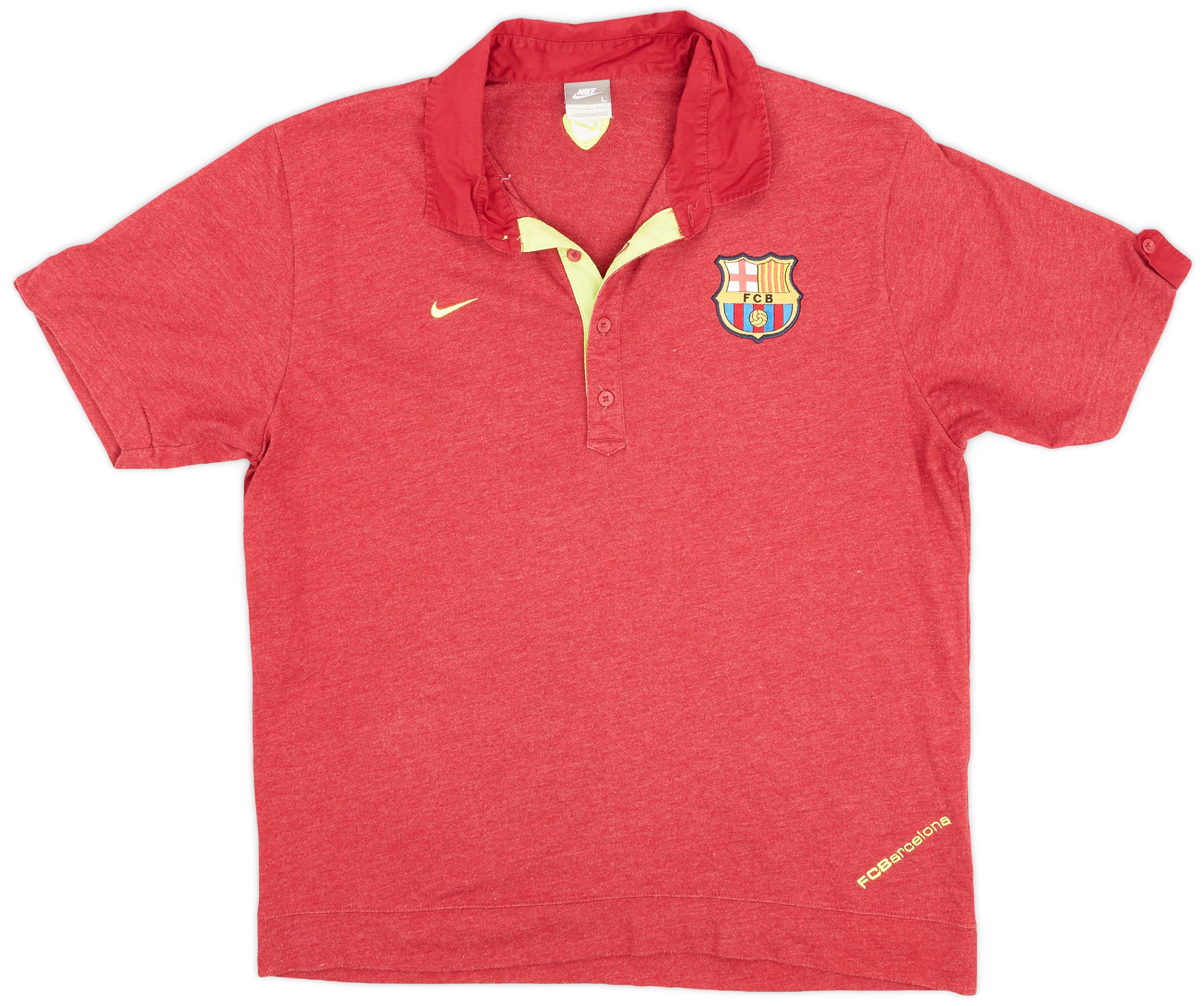 2007-08 Barcelona Nike Polo Shirt - 8/10 - (L)