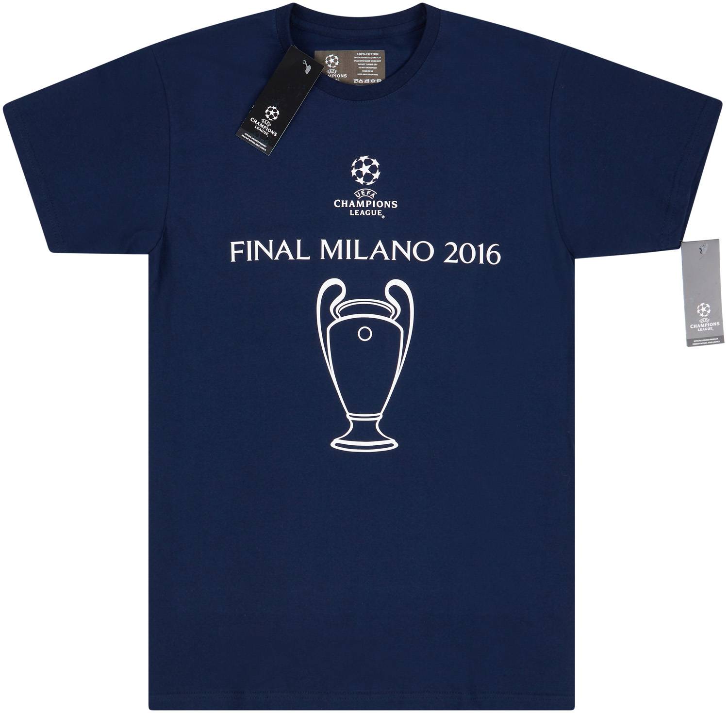 2016 Champions League Final Milan Fan Tee