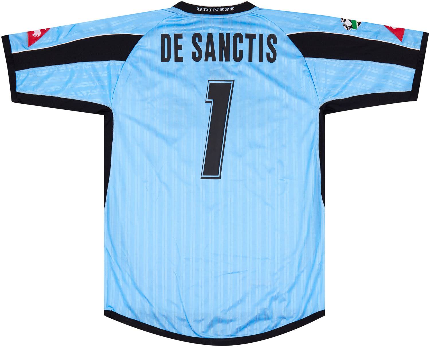 2003-04 Udinese Match Issue GK Shirt De Sanctis #1, image size:1500x1208