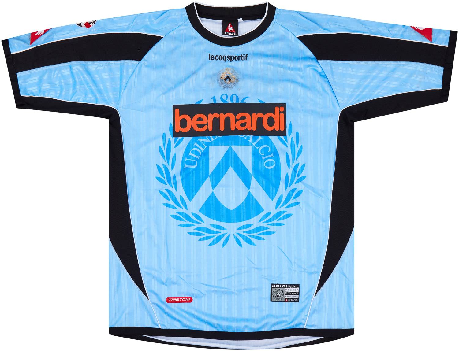 2003-04 Udinese Match Issue GK Shirt De Sanctis #1, image size:1500x1148