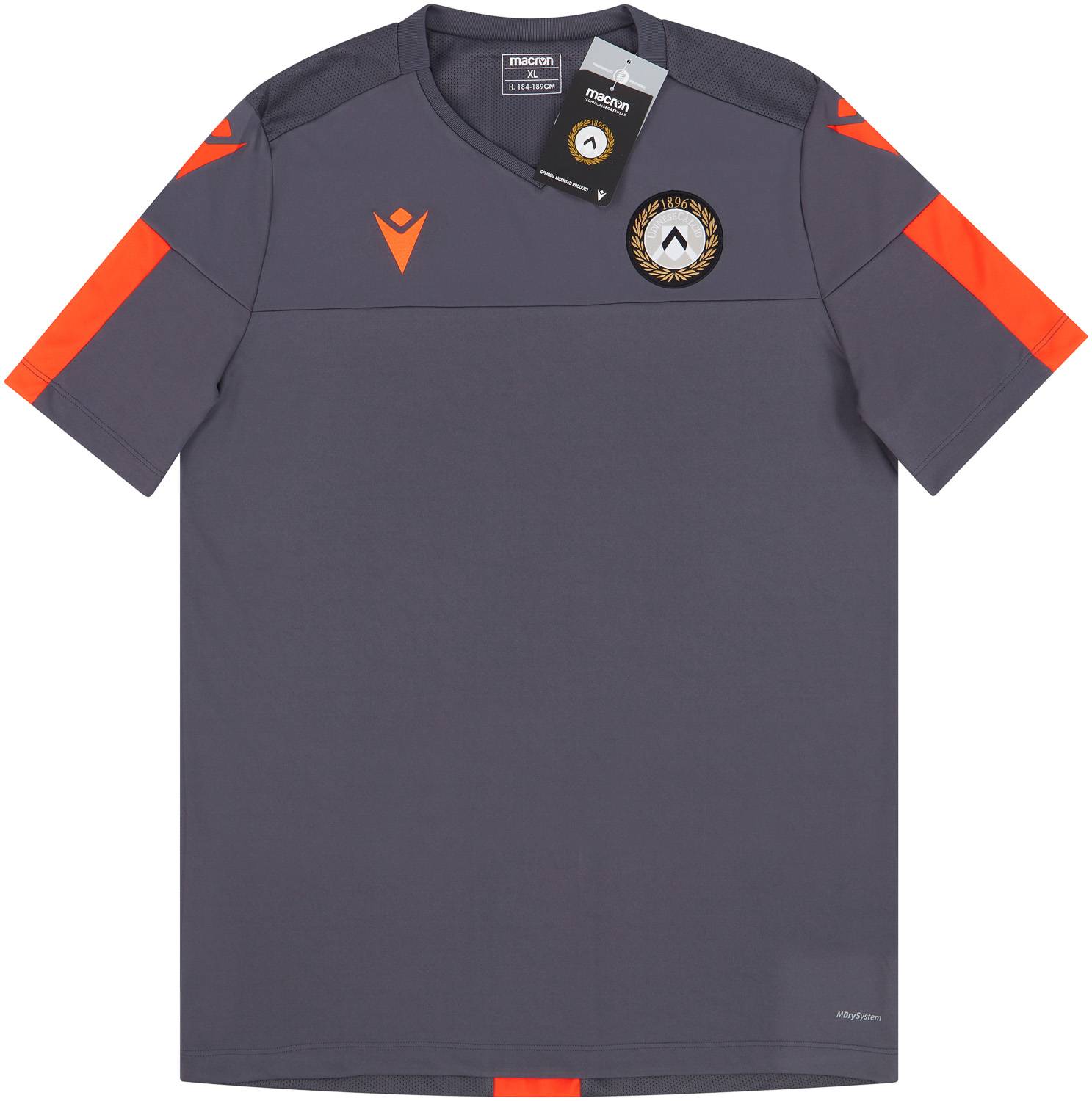 2019-20 Udinese Macron Pre-Match Training Shirt