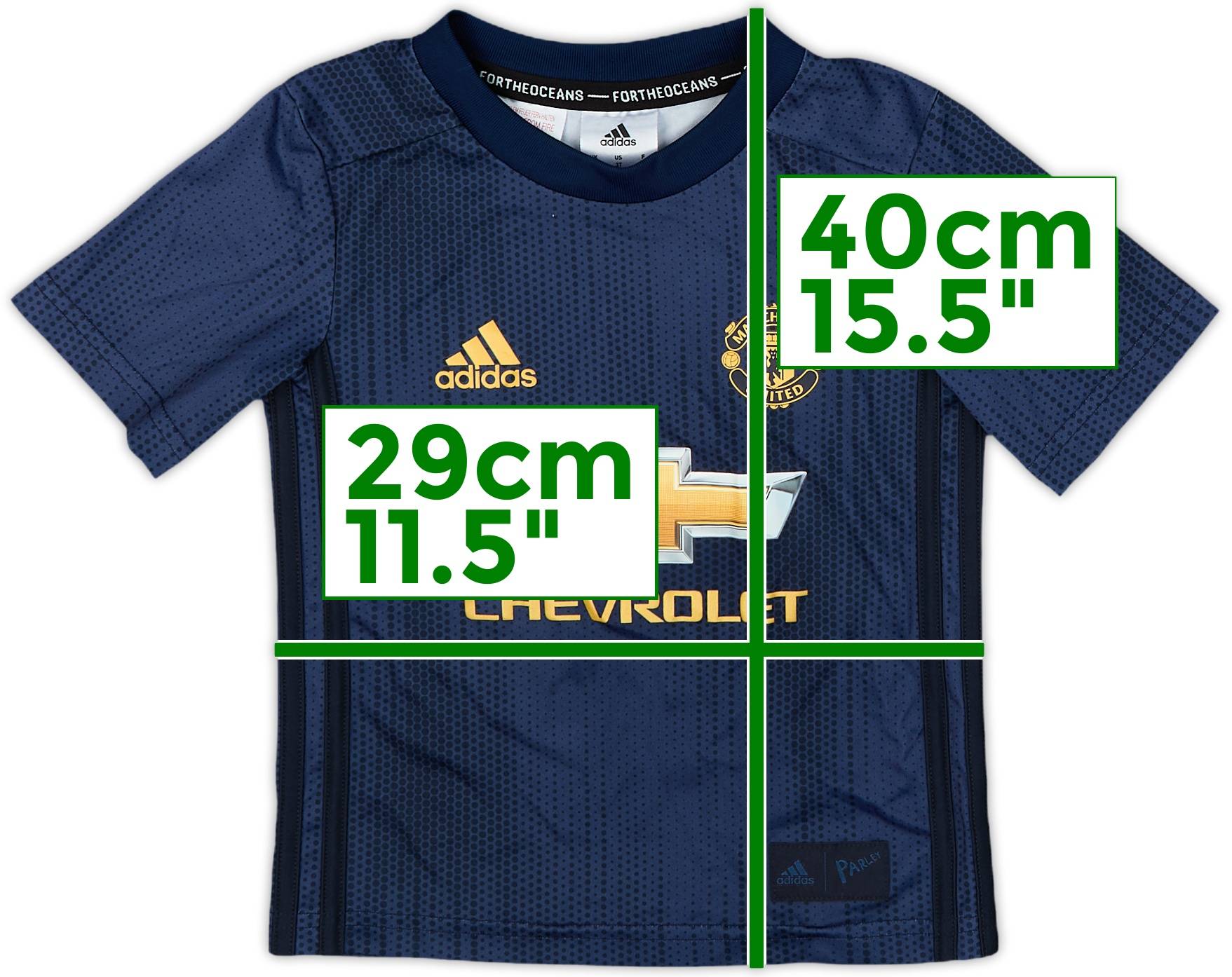 2018-19 Manchester United Third Shirt - 9/10 - (2-3 Years)