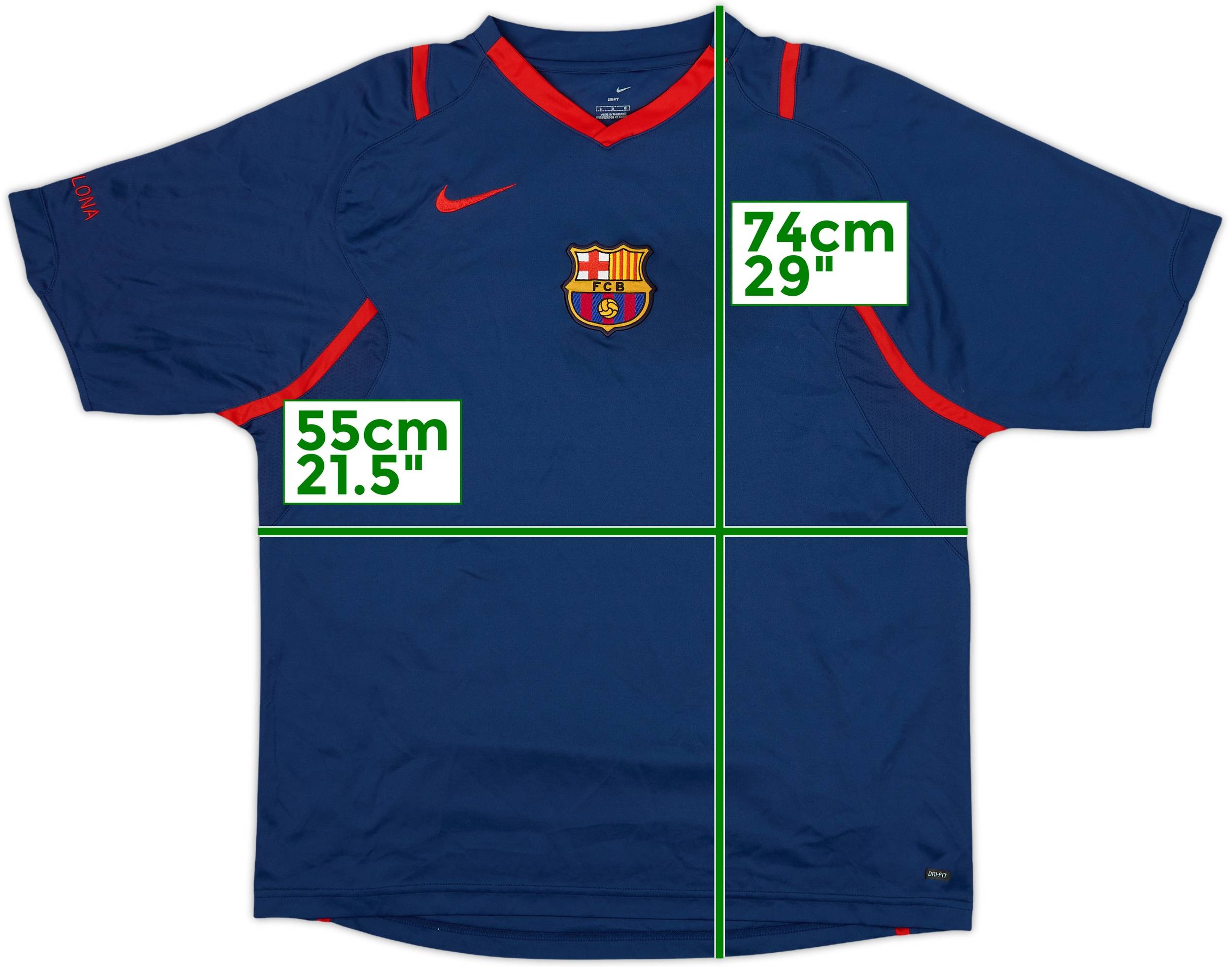 【激レア】FC Barcelona Nike ウェアMサイズ2006/2007 激レア】FC Barcelona Nike ウェアMサイズ2006/2007 - メルカリ