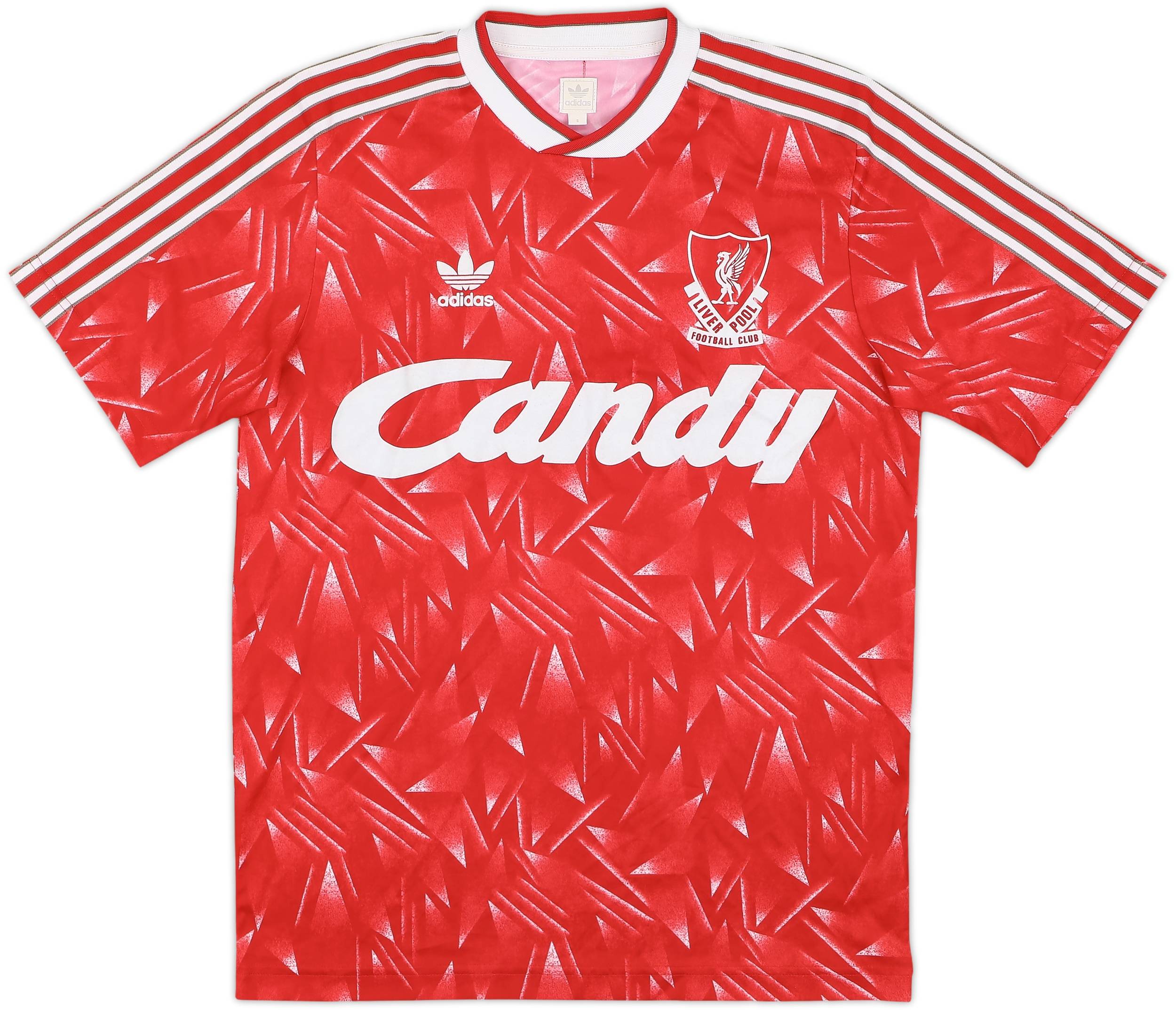 Liverpool 90s ユニフォーム Vintage Mid 90s Reebok Liverpool Red White Jersey Mens Size