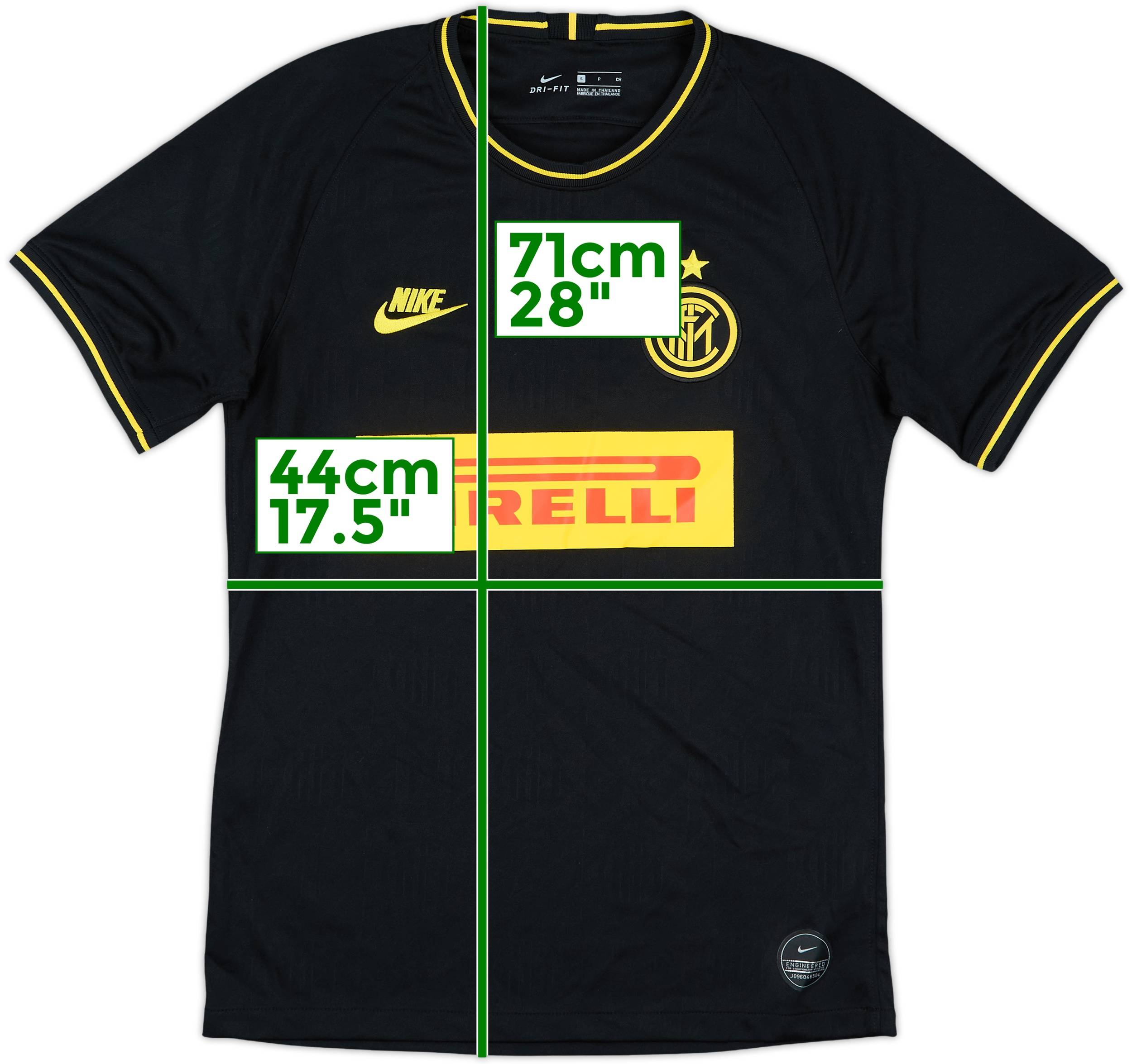 インテル INTER 94/95 TR SHIRT 1994-95 Inter Milan Match Issue Home Shirt #14
