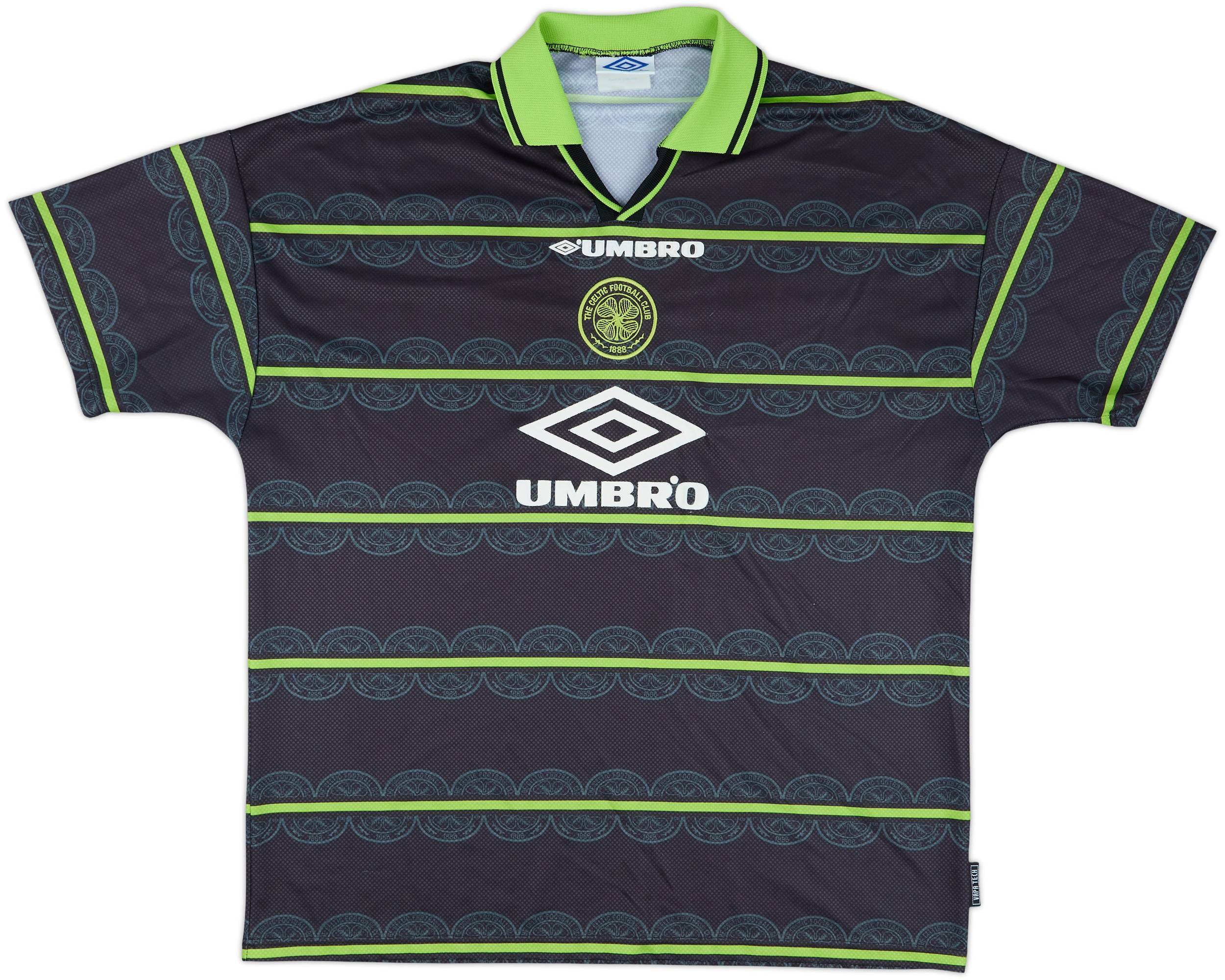 UMBRO　セルティック　98-99年　アウェー　ユニフォーム 希少モデル】UMBRO セルティック 98-99年 アウェイ ユニフォーム