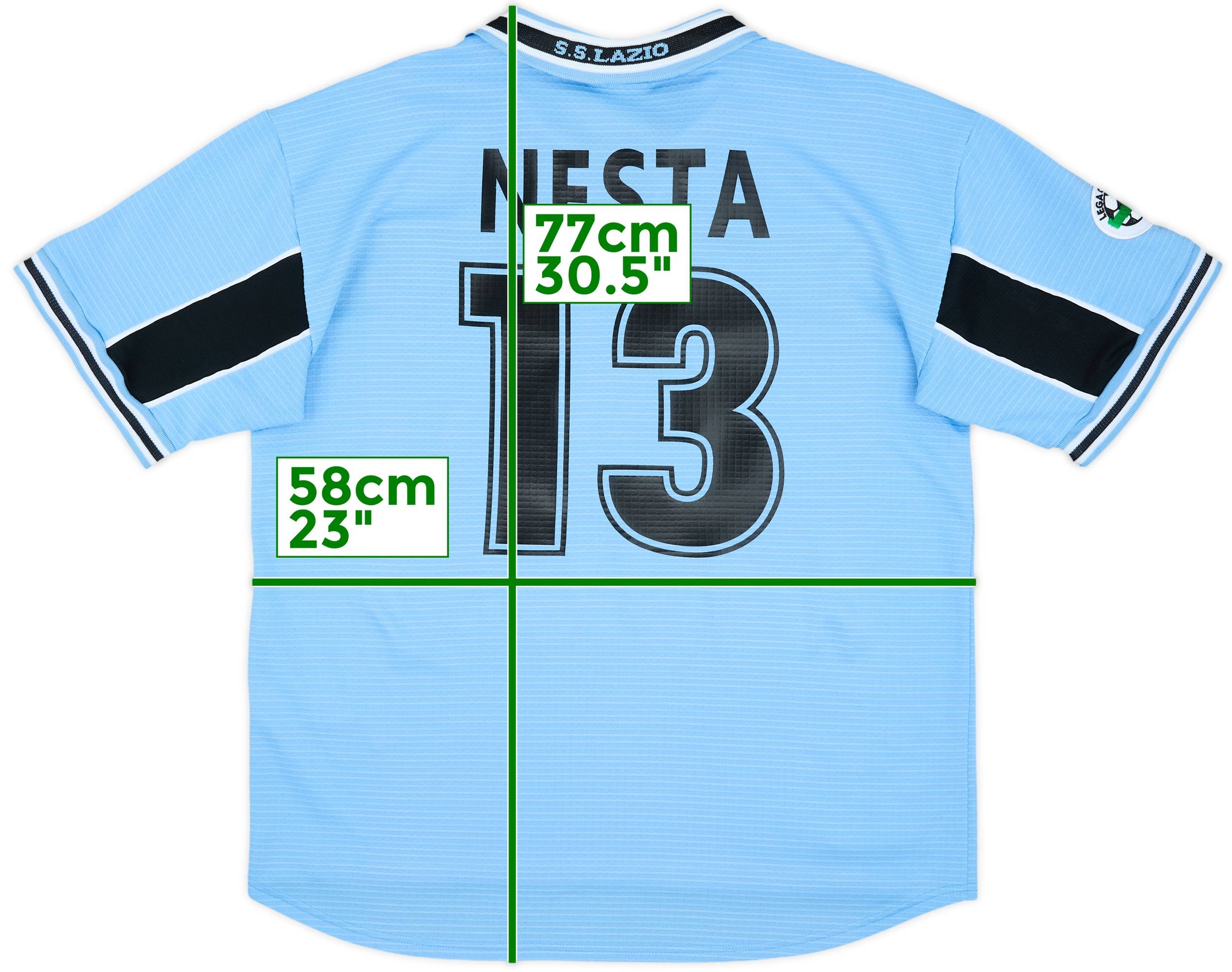 【超希少】S.S. Lazio Nesta 13 98/00 ユニフォーム 超希少】S.S. Lazio Nesta 13 98/00 ユニフォーム-売れ筋割引品
