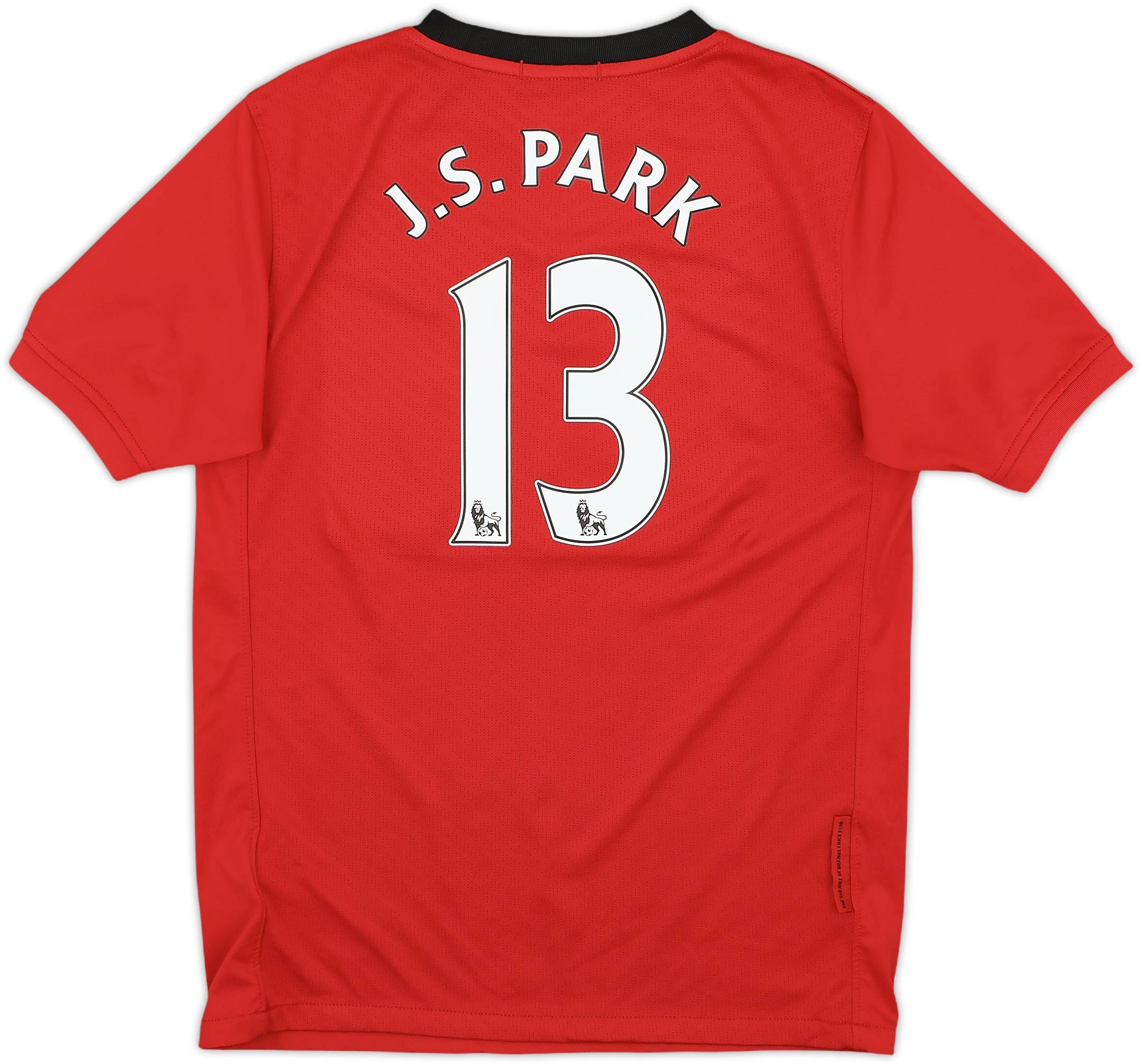 Manchester United J.S. Park 13 ユニフォーム 2009-10 Manchester United Home Shirt J.S.Park #13 - 9/10