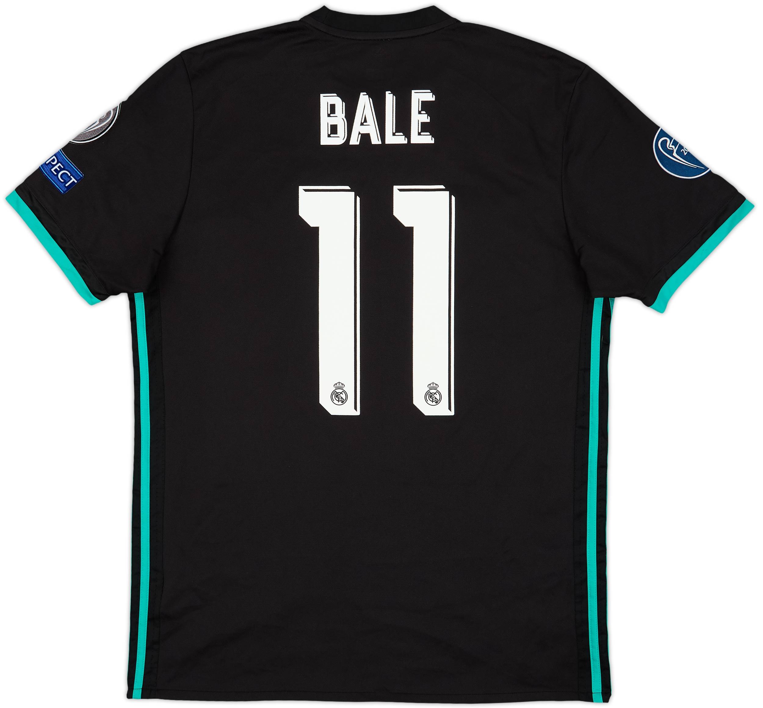 2017-18 Real Madrid Away Shirt Bale #11 - 9/10 - (L)