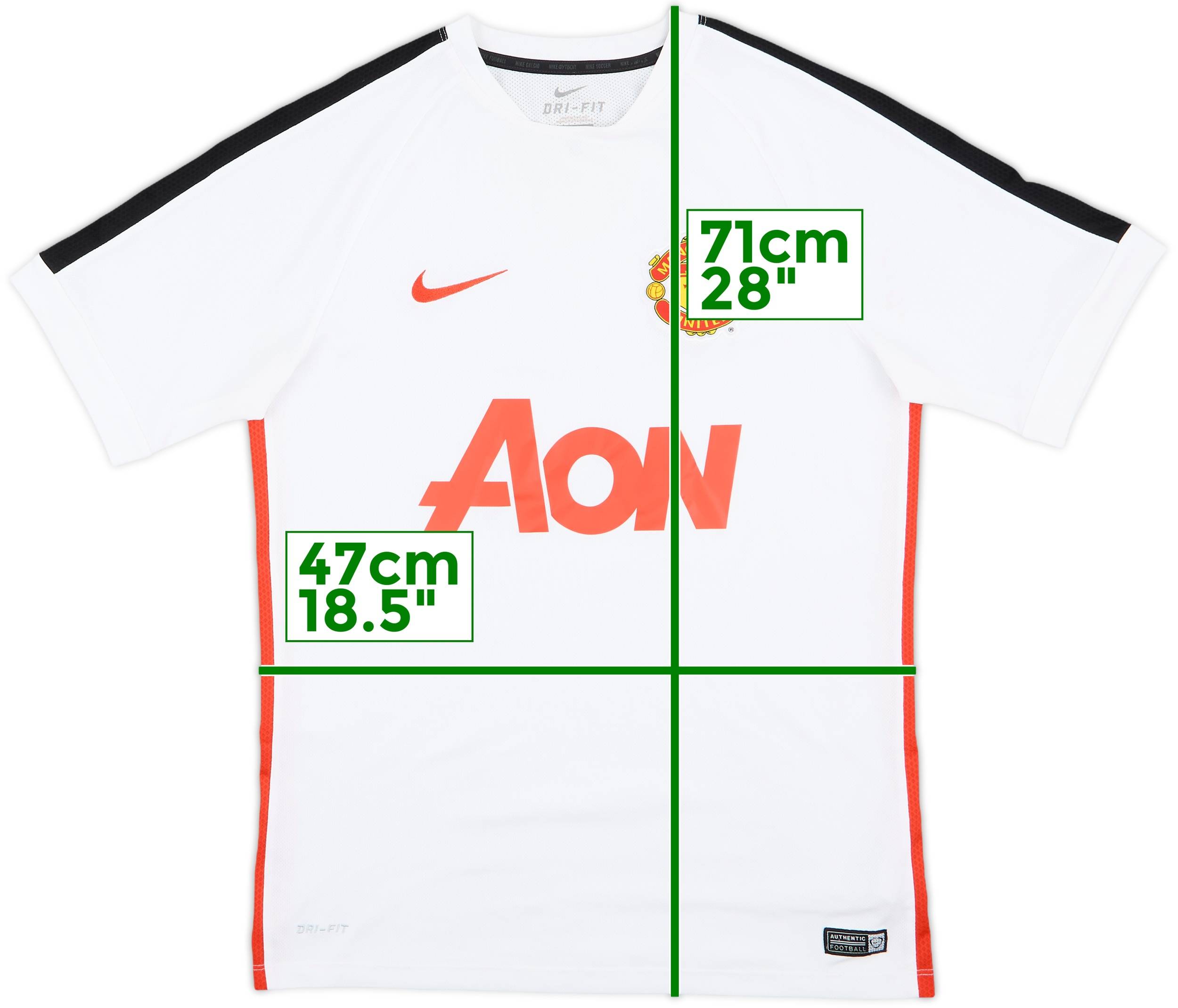 Nike Manchester United トレーニングシャツ 2008-09 Manchester United Nike Training Shirt - 8/10 - (S)