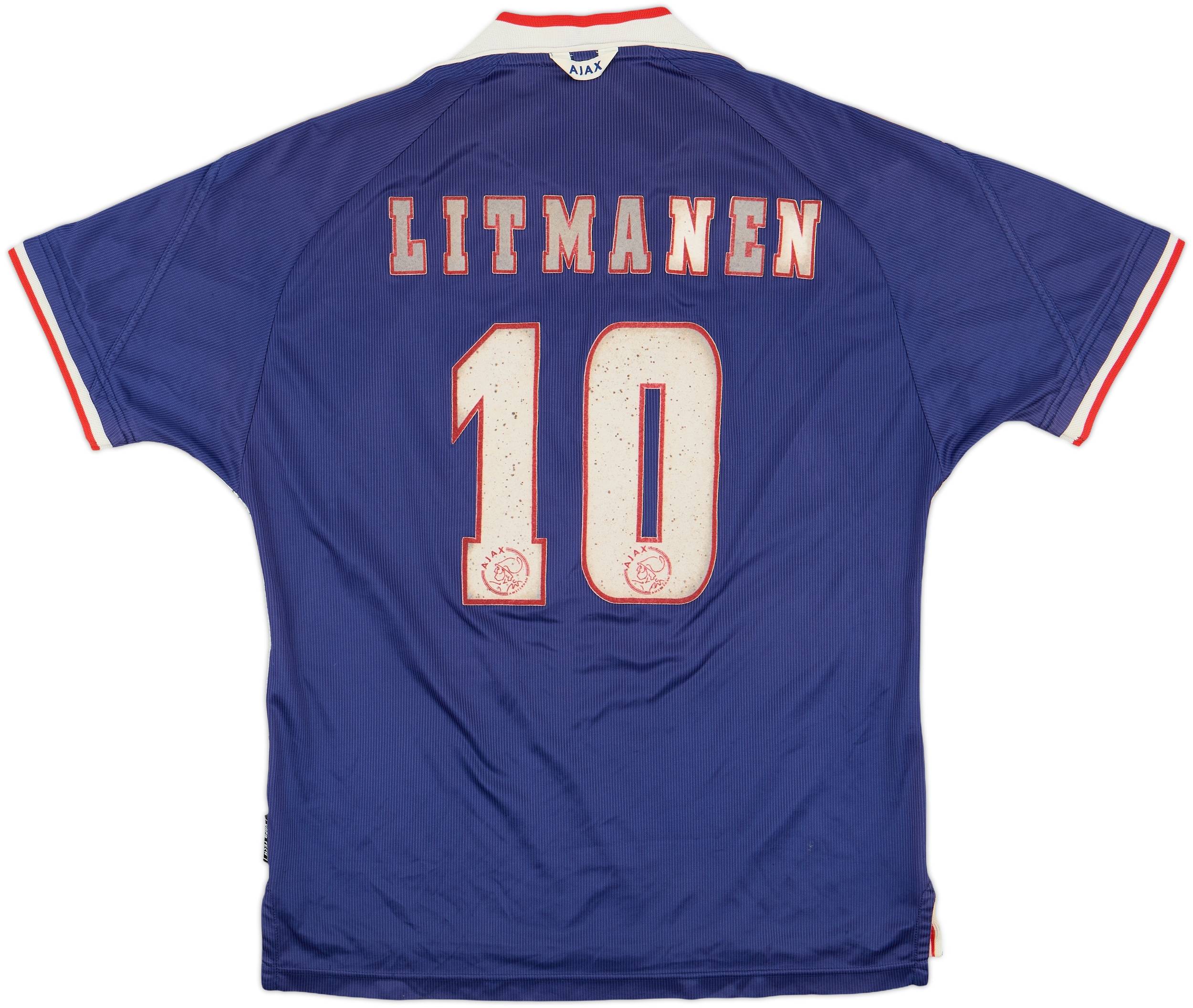 1999-00 Ajax Away Shirt Litmanen #10 - 5/10 - (L)