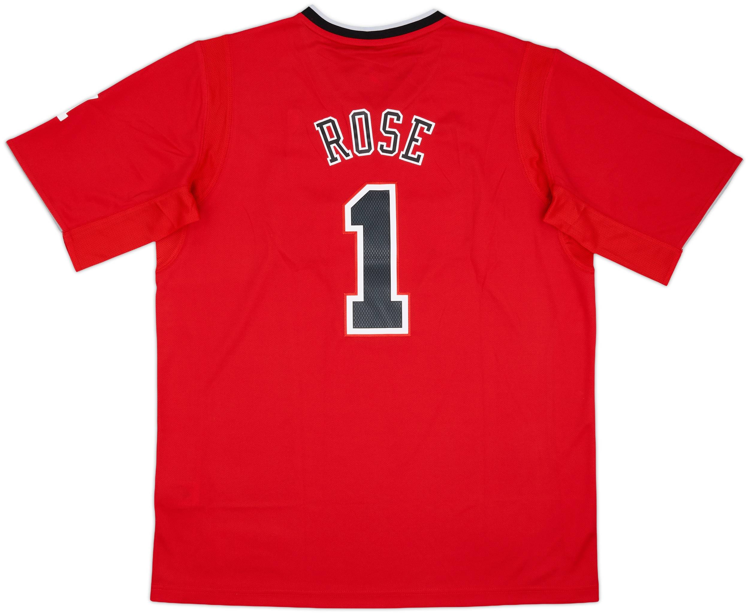 2013 Chicago Bulls Rose #1 adidas Swingman Christmas Day