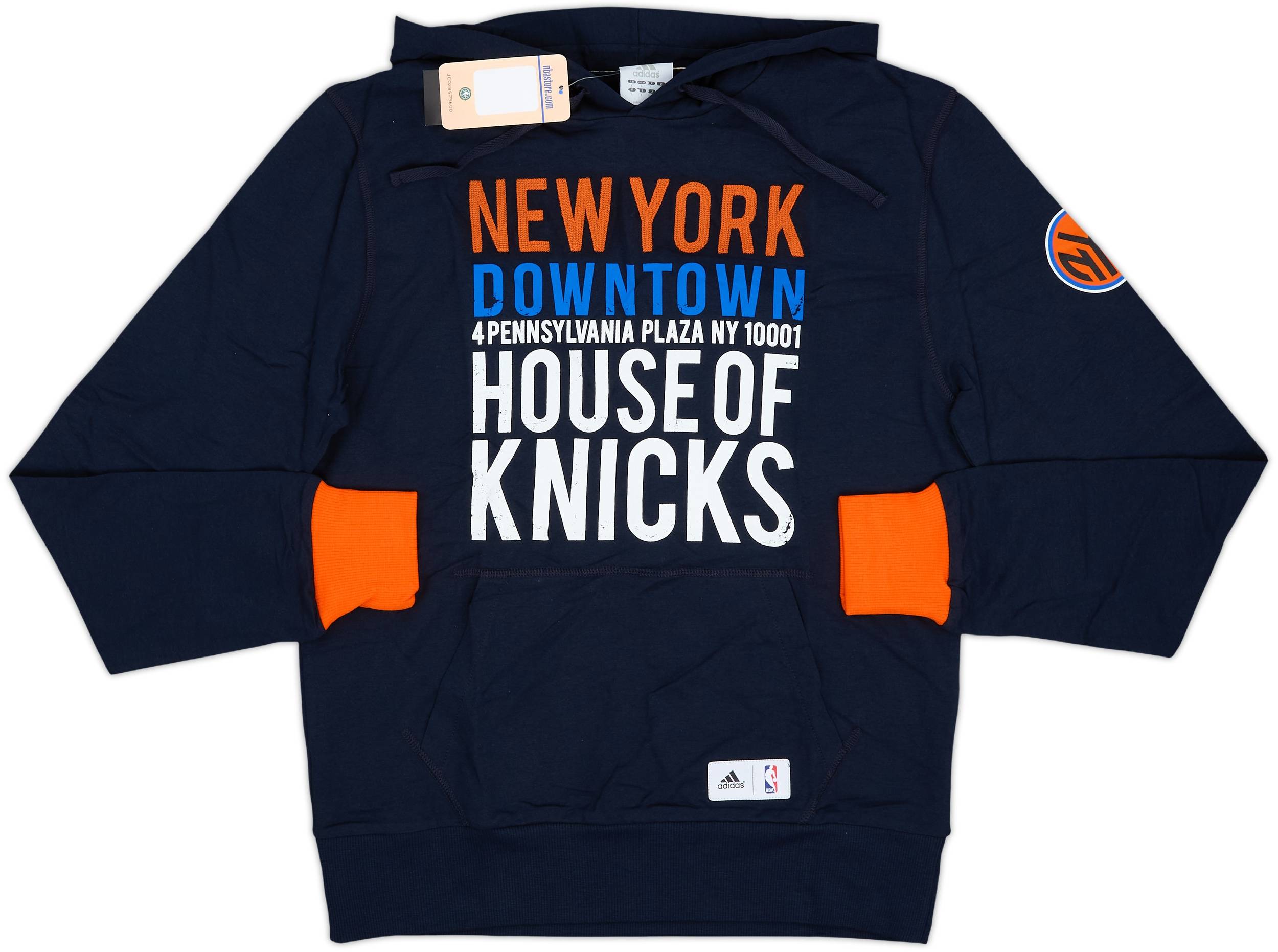 ニックス 2012-13 New York Knicks adidas Hooded Sweat Top (L)