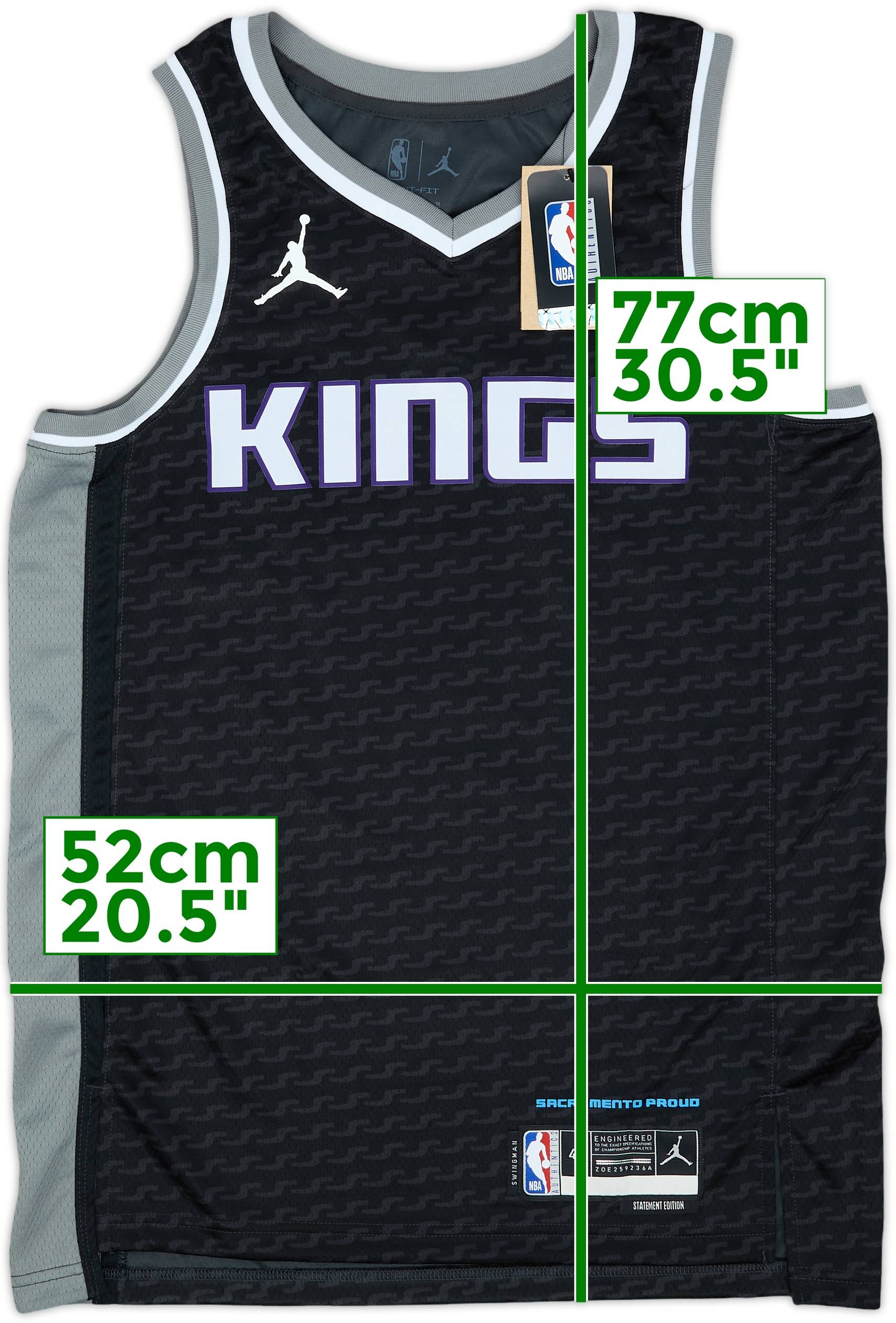 2020-23 Sacramento Kings Jordan Swingman Alternate Jersey (M)