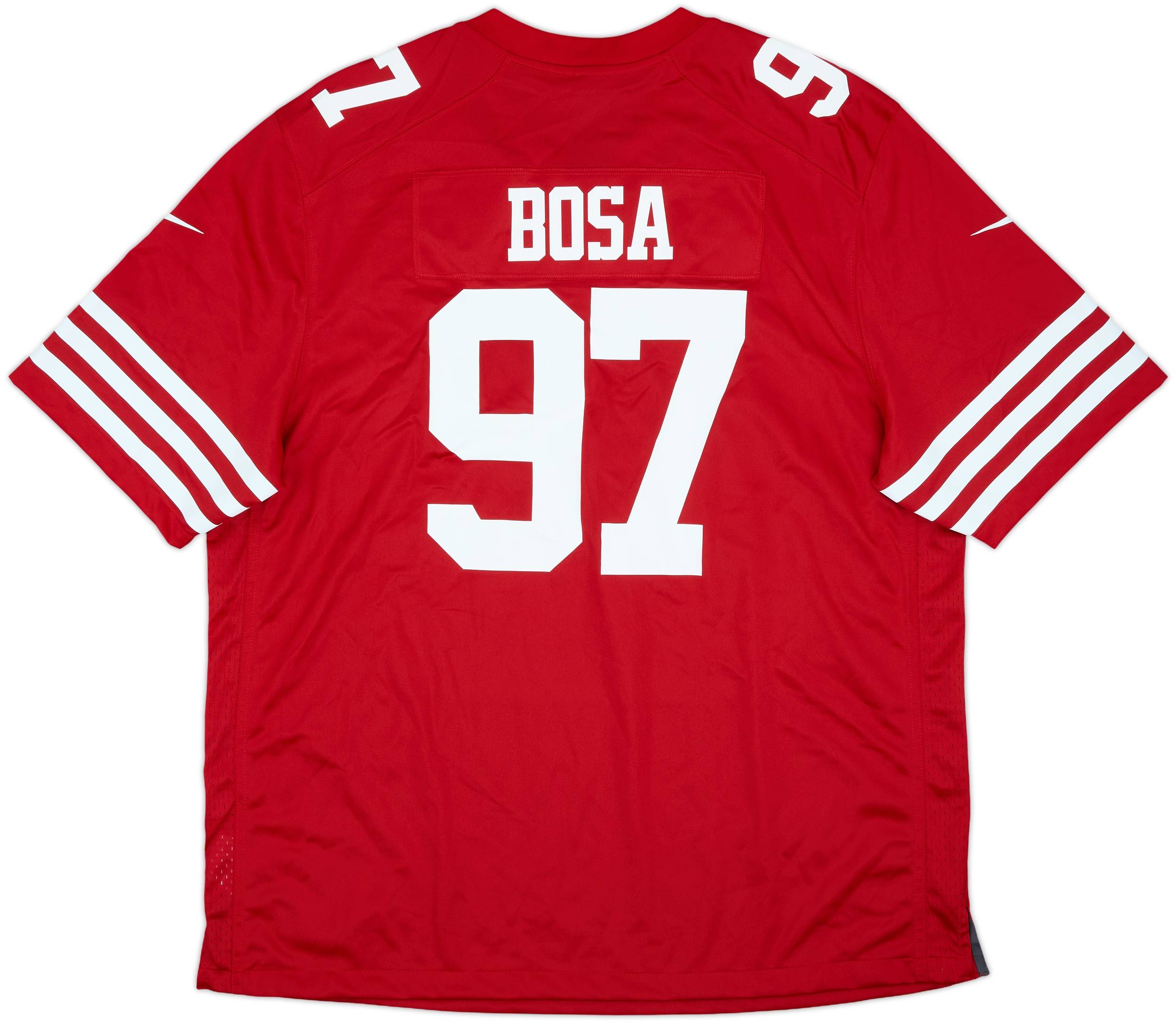 NFL ジャージ　BOSA 97 アメリカサイズXL 2022-25 San Francisco 49ers Bosa #97 Nike Game Home Jersey (XXL)