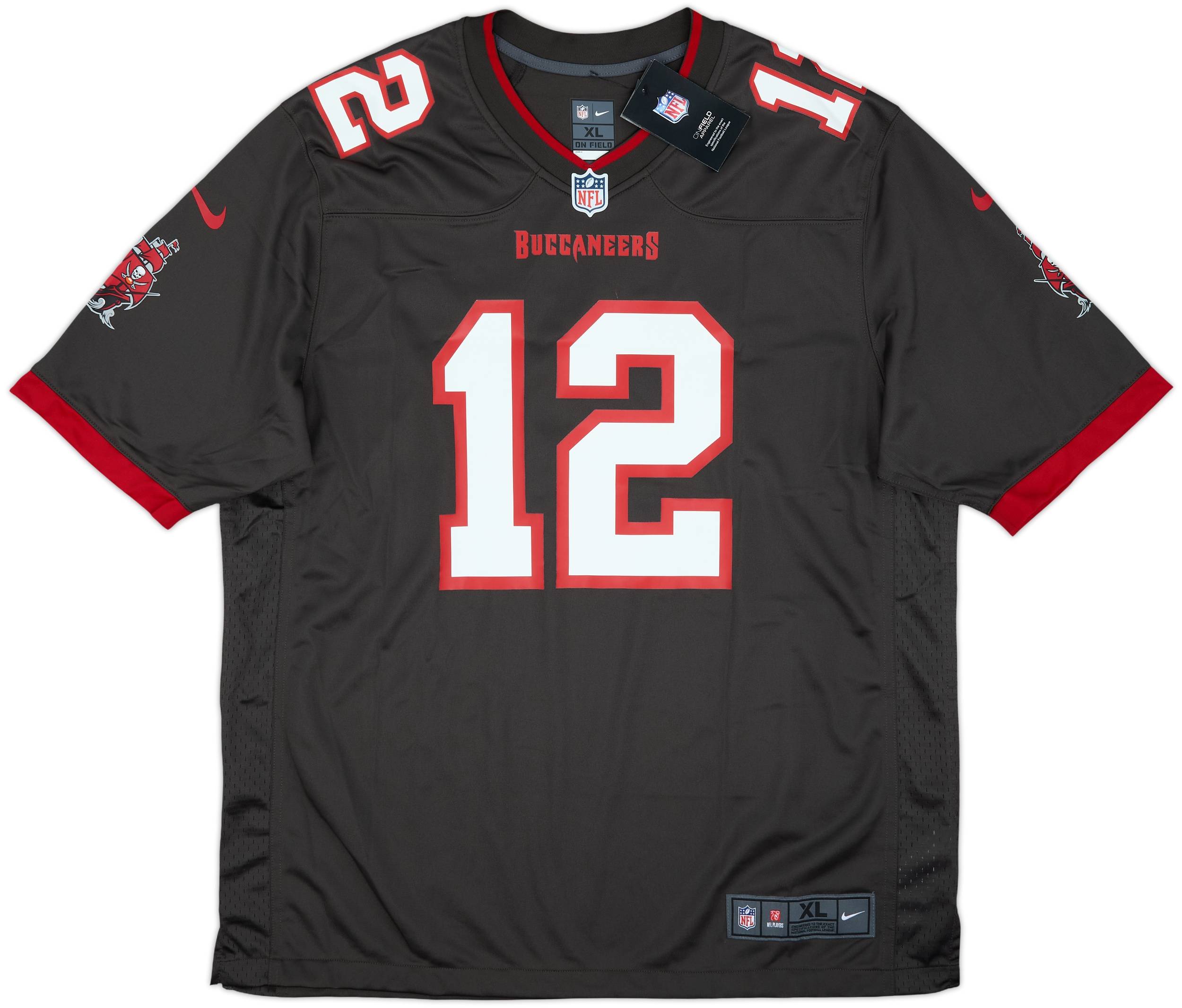 2020-22 Tampa Bay Buccaneers Brady #12 Nike Game Alternate