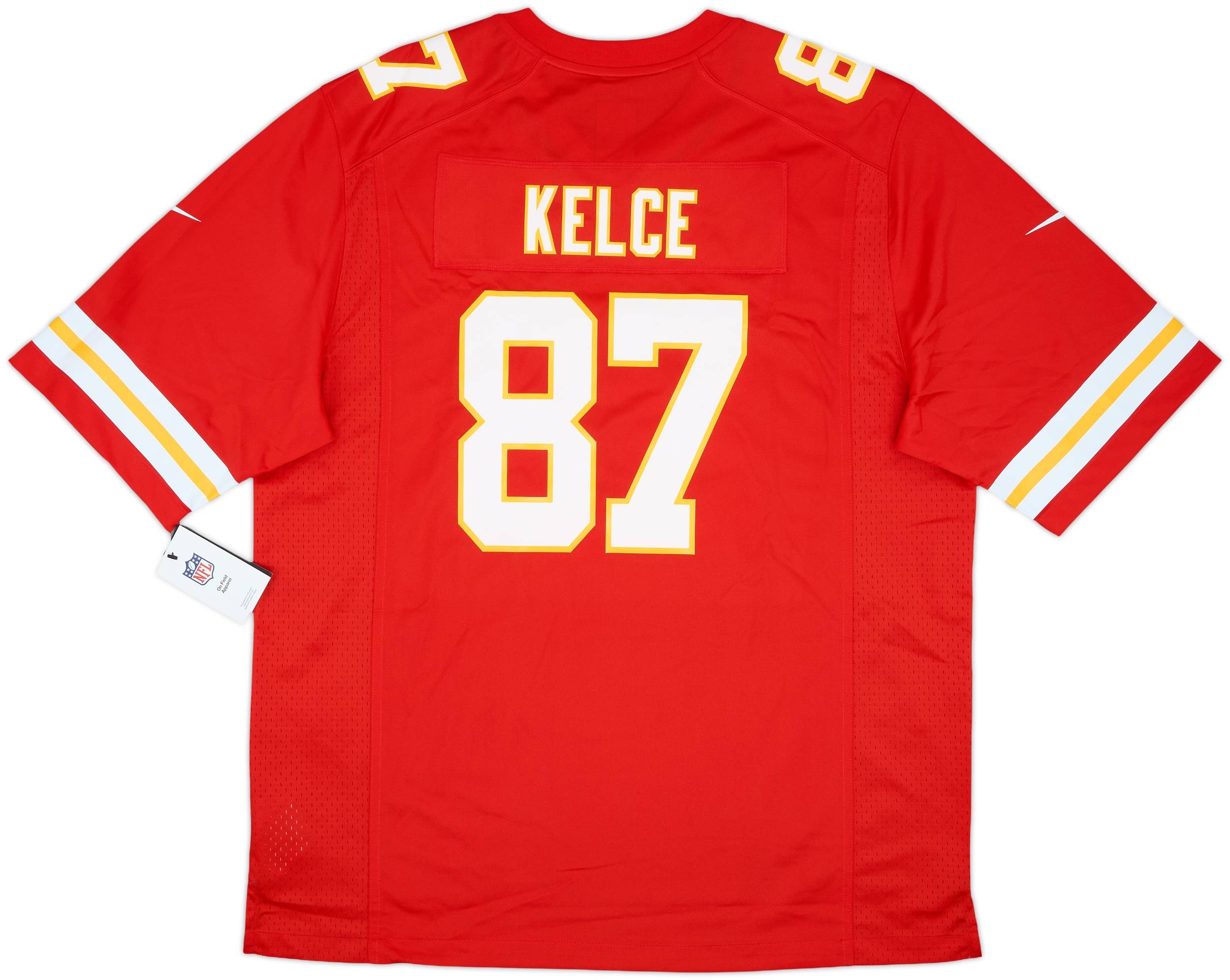 Kansas City Chiefs KELCE 87 ユニフォーム 2013-25 Kansas City Chiefs Kelce #87 Nike Game Home Jersey (XL)