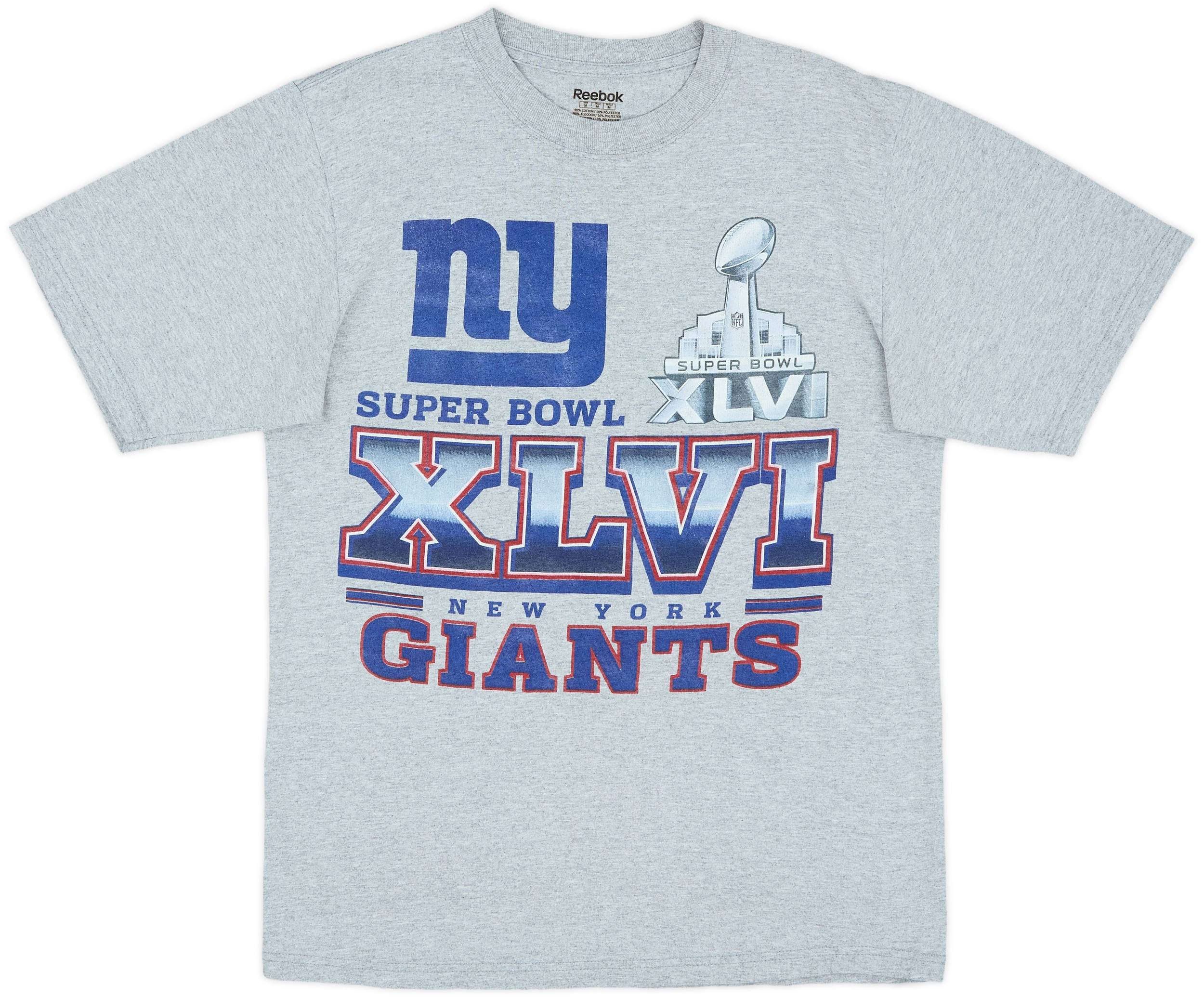 New York Giants スーパーボウルXLVIジャケット New York Giants Super Bowl XLVI Champions 4-Time Champs Wool