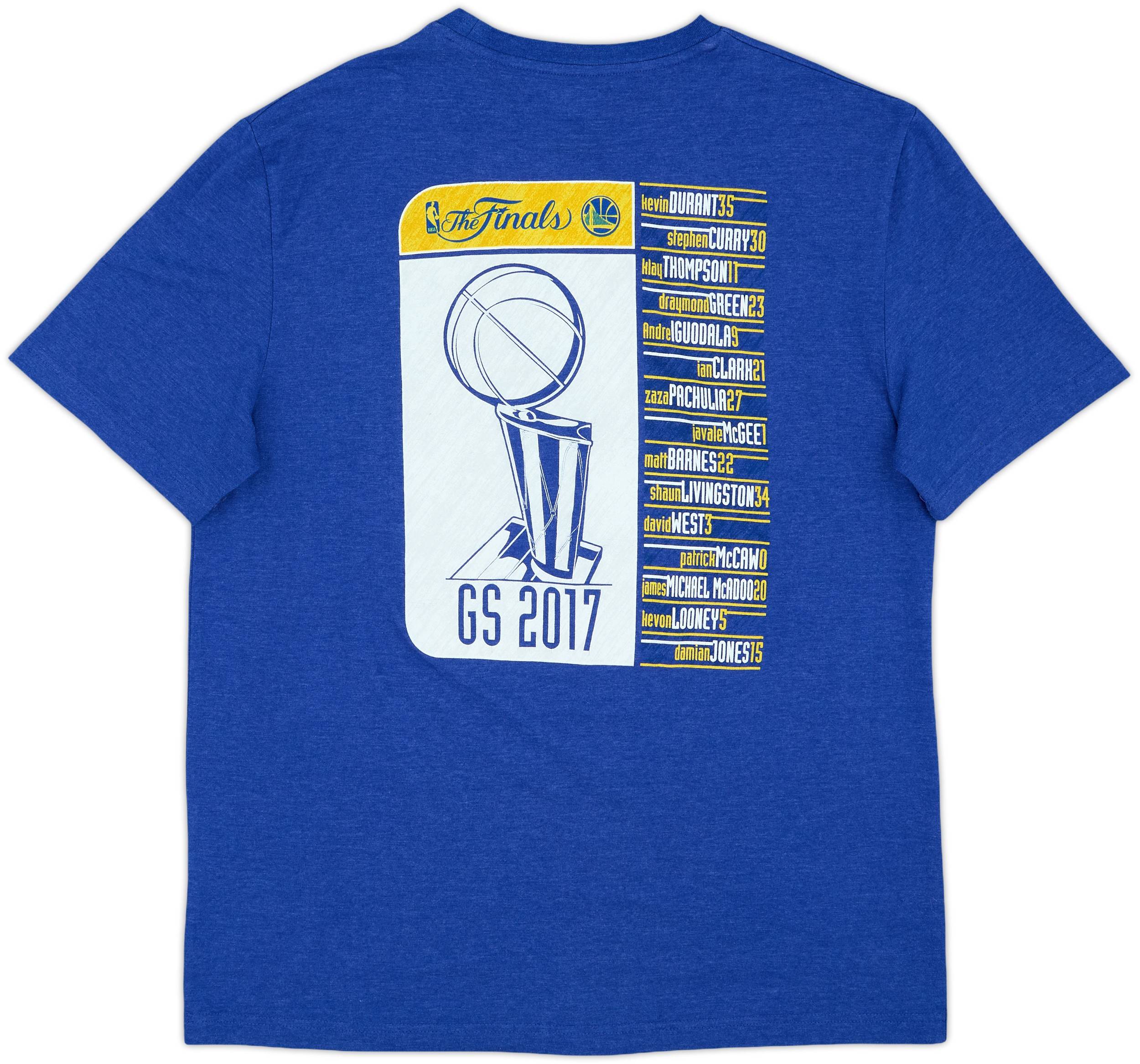 2017 Golden State Warriors NBA Finals Champions Majestic Graphic