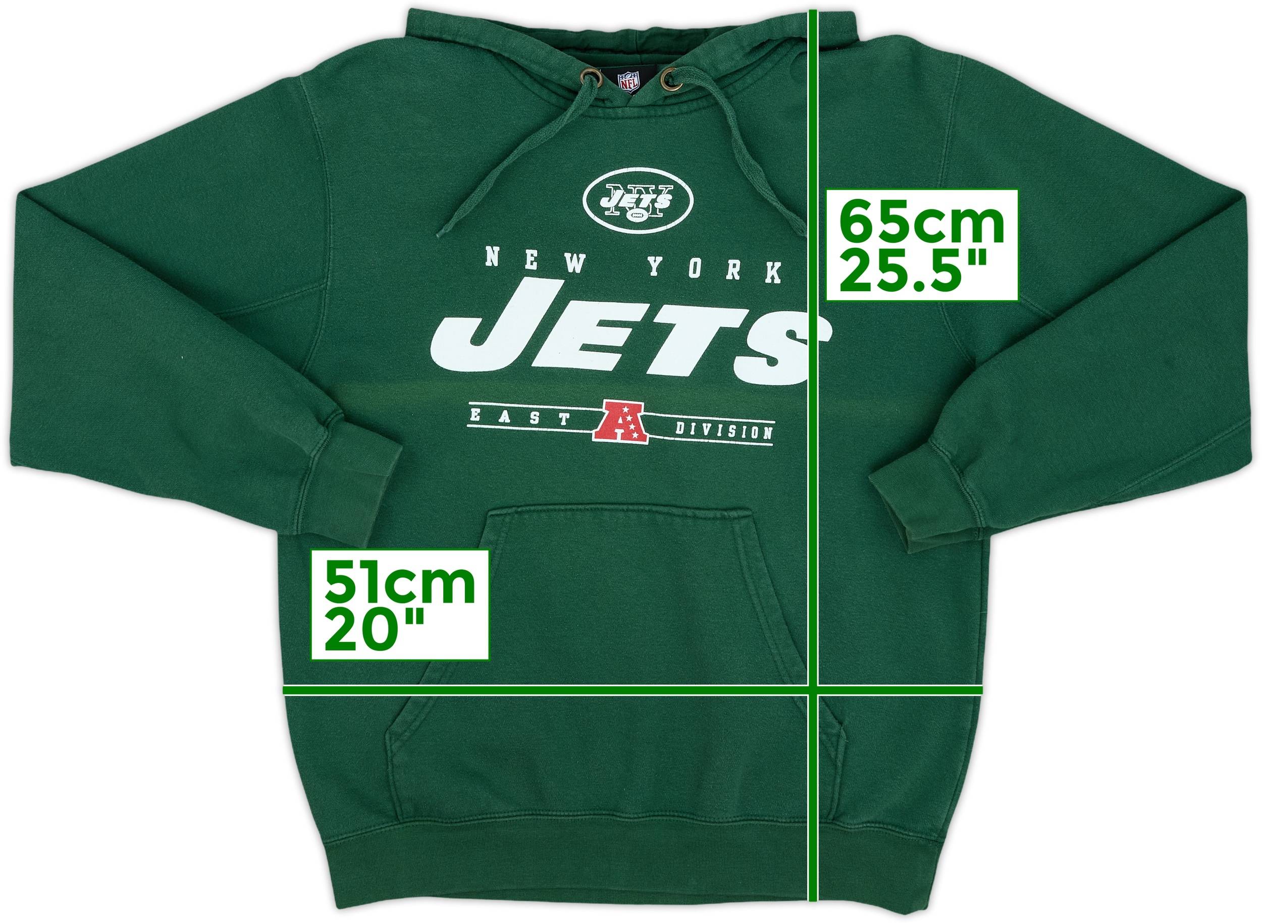antwort Football Sweatshirt john￼￼￼￼代々木 2010 New York Jets NFL Hooded Sweat Top - 6/10 - (S)
