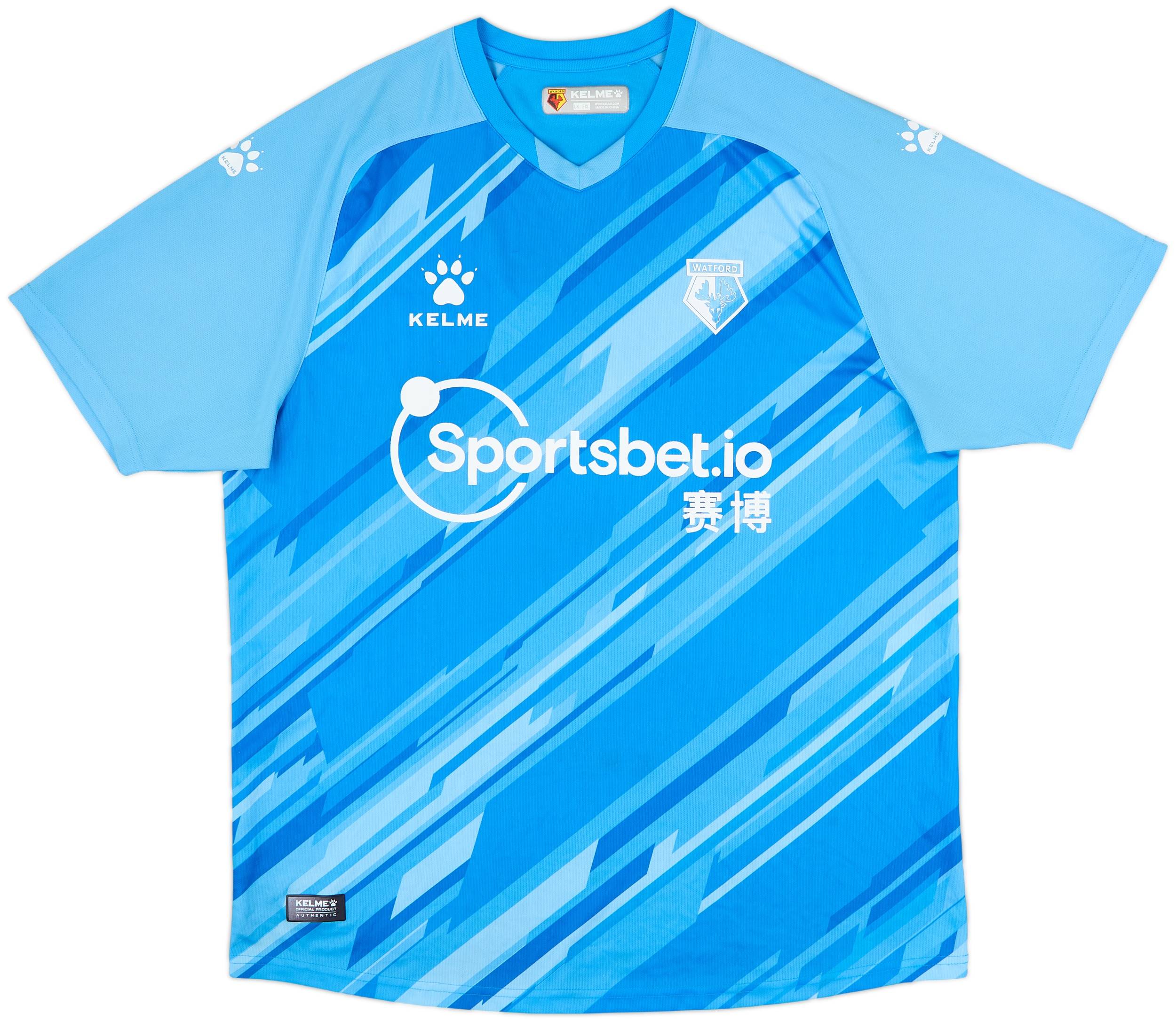 Kit Kelme Watford Fc 2020-21 Watford GK Shirt 9/10 (3XL)