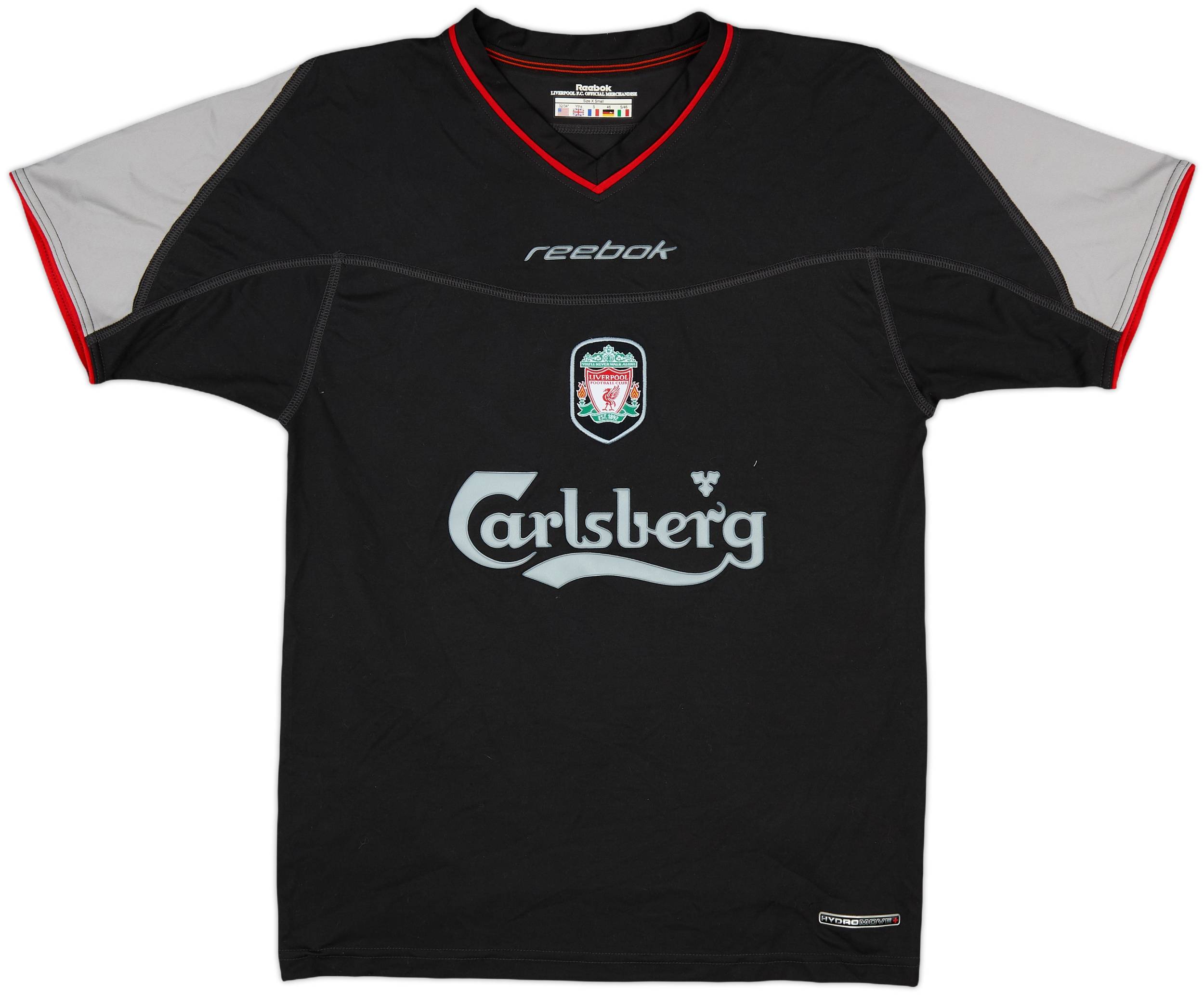 2002-04 Liverpool Away Shirt Gerrard #17 - 9/10 - (Y)