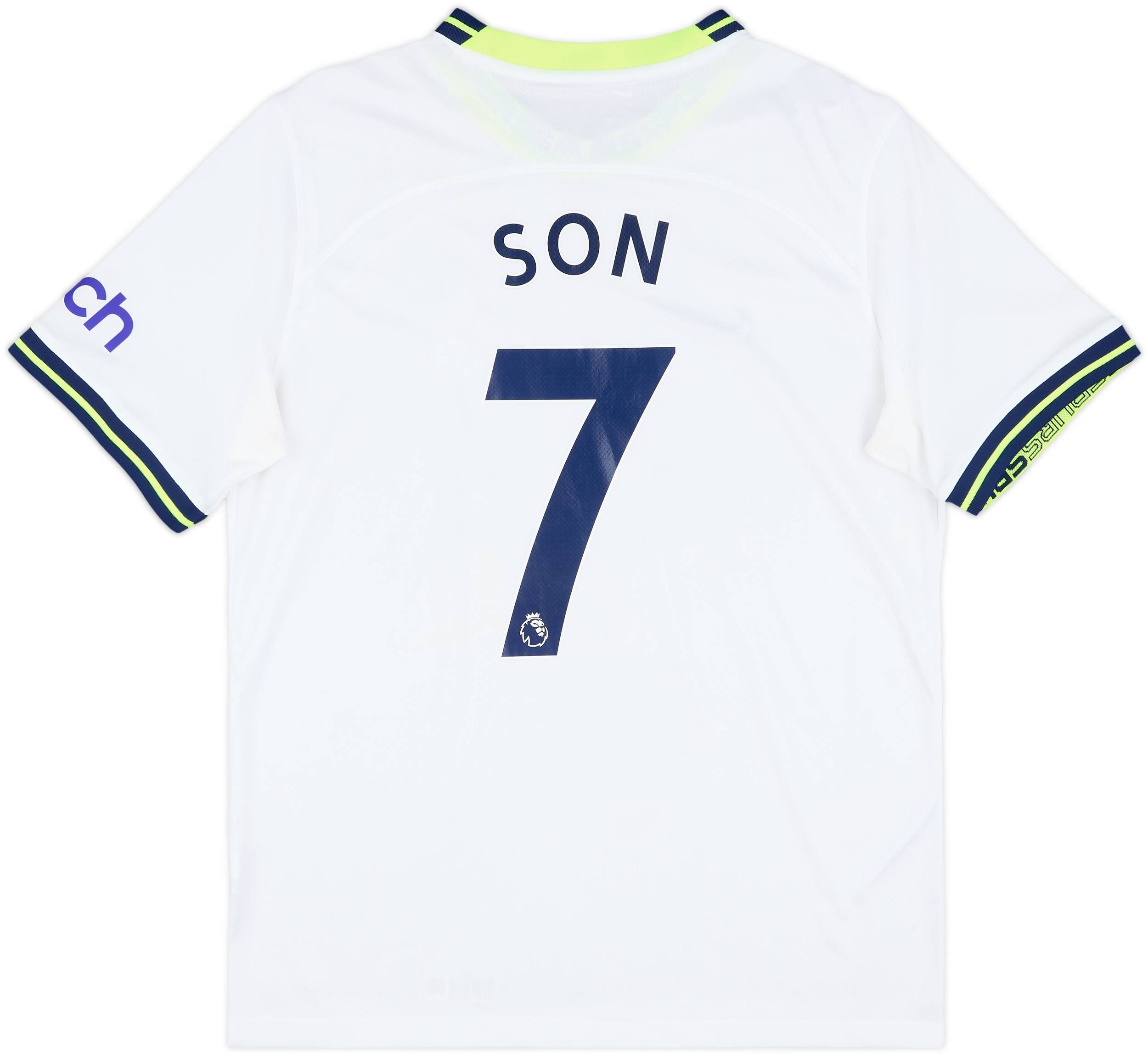 Tottenham Hotspur Son 7 オーセンティックLサイズ 2022-23 Tottenham Home Shirt Son #7 - 5/10 - (L)
