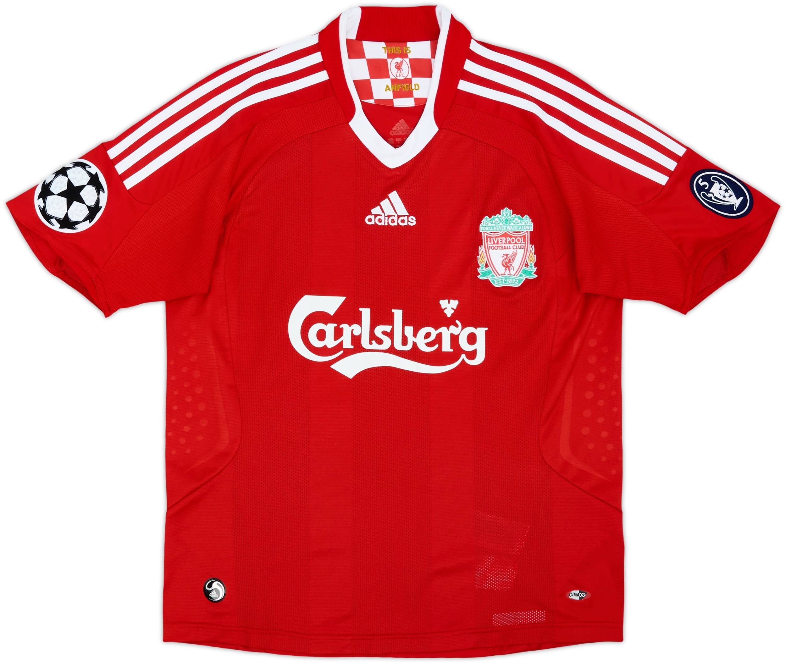 リバプール GERRARD 8 adidas シャツ Gerrard #8 Jersey Liverpool FC Football Shirt Adidas Jersey