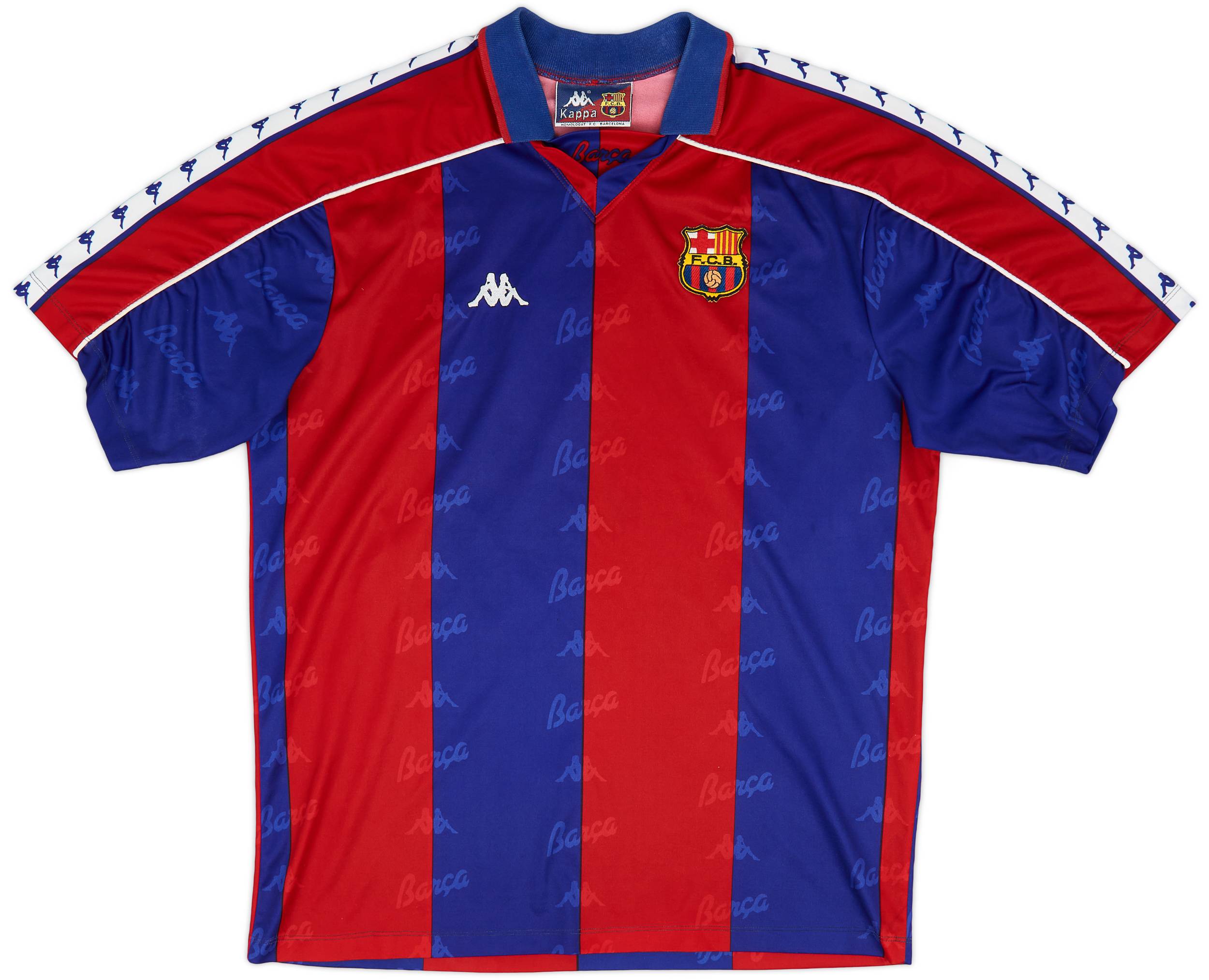 1992-95 Barcelona Home Shirt - 9/10 - (XL)