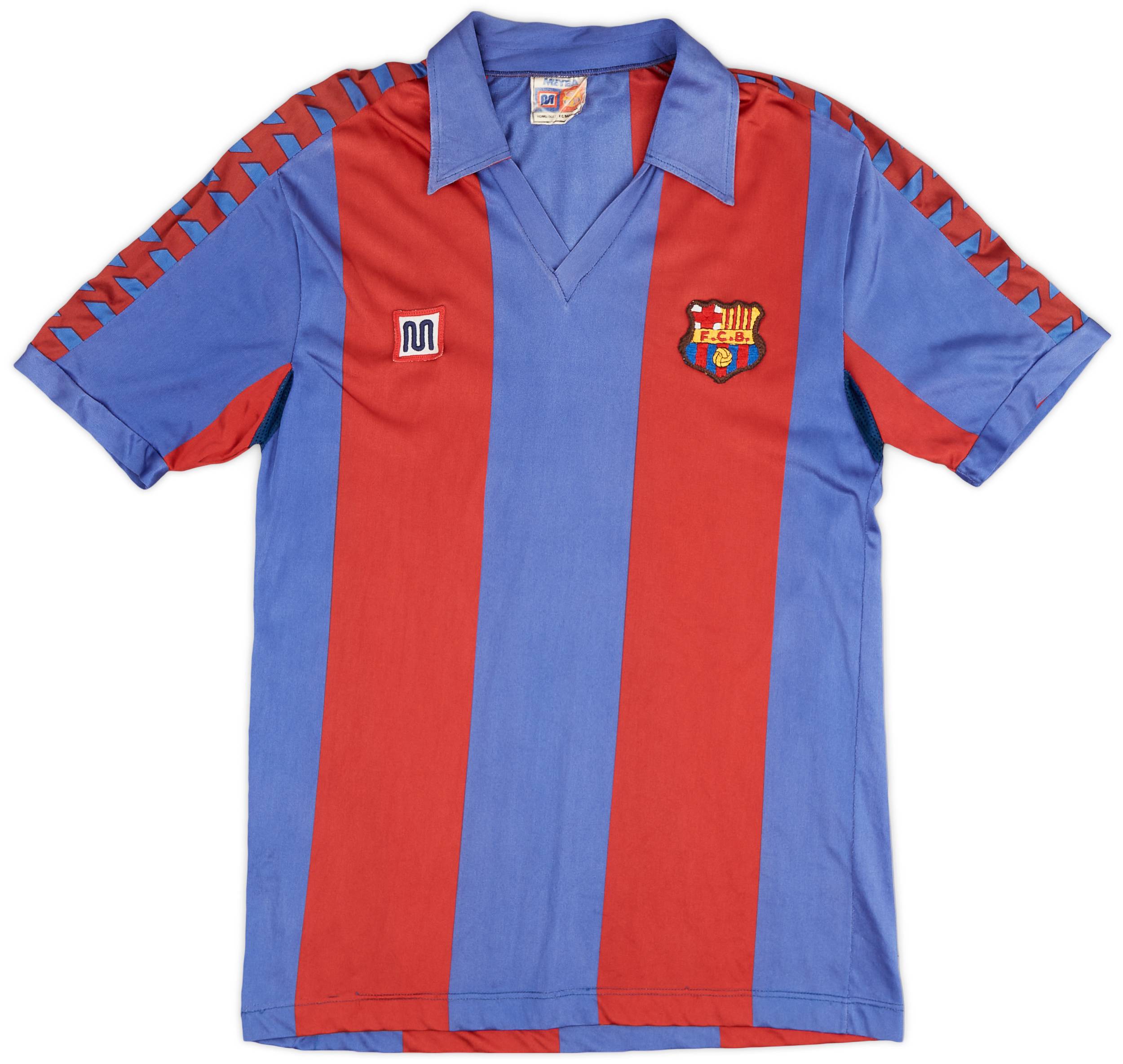 1984-89 Barcelona Home Shirt - 8/10 - (S)