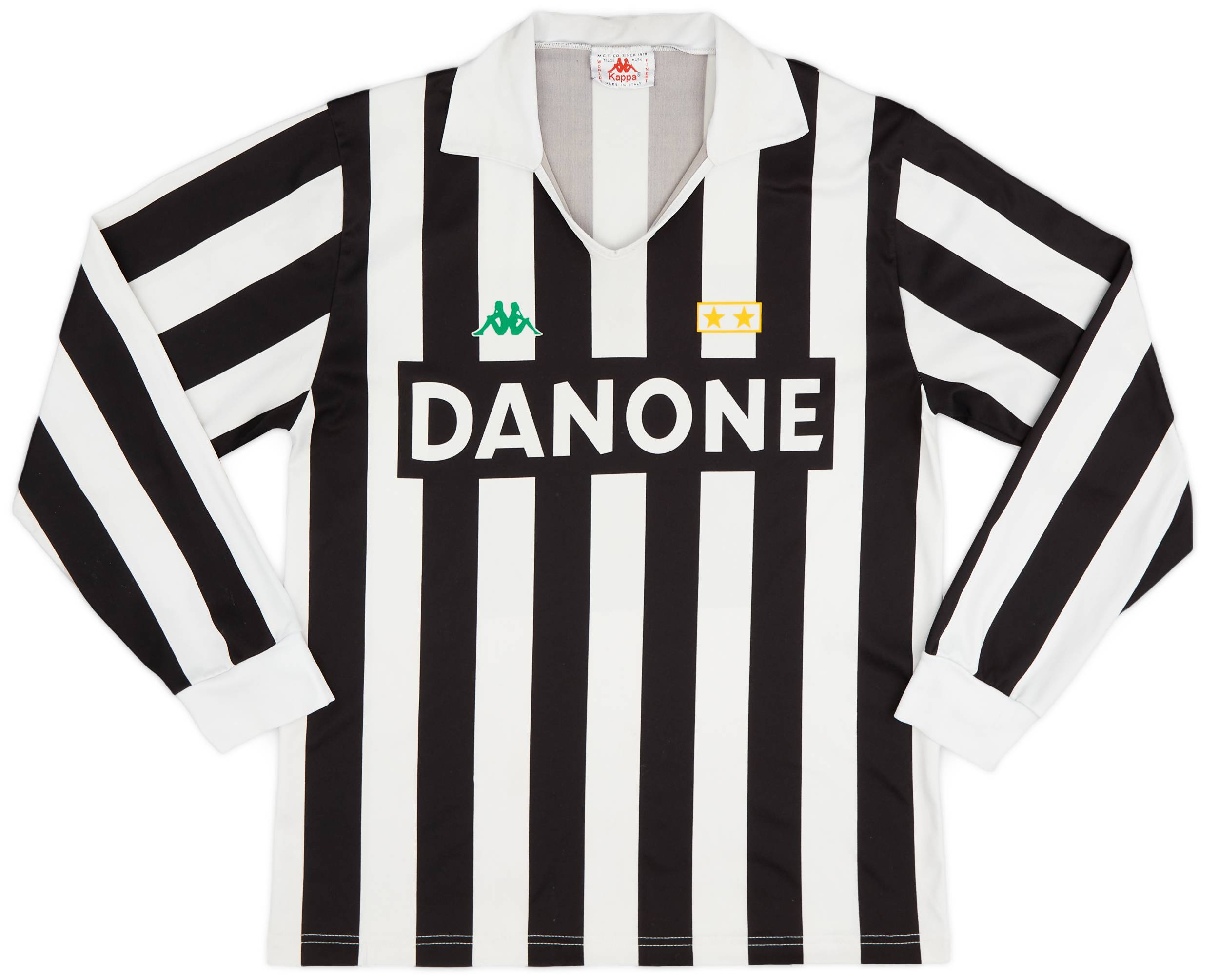 1991-92 Juventus Basic Home L/S Shirt - 9/10 - (L)