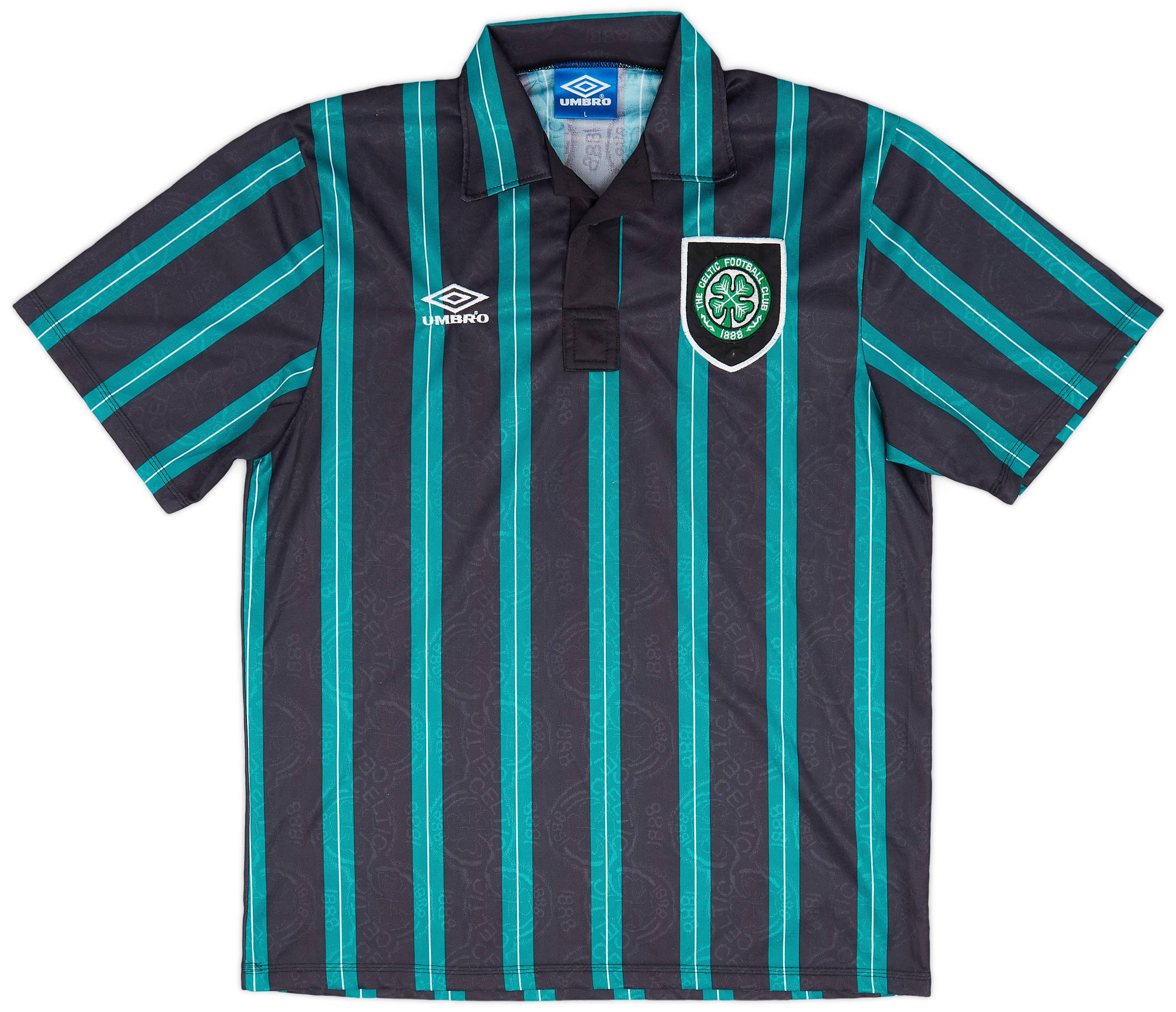 1992-93 Celtic Away Shirt - 9/10 - (L)