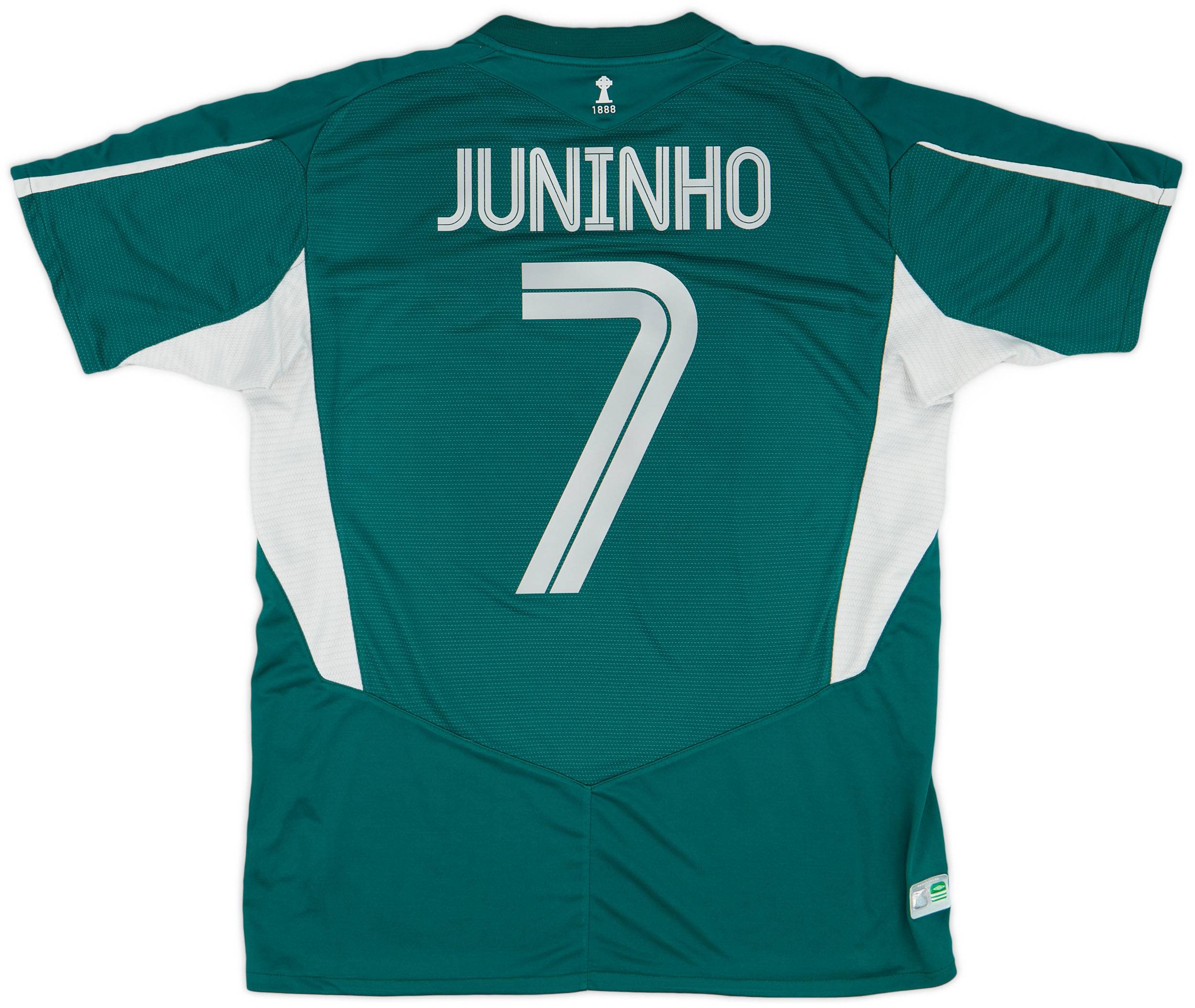 2004-05 Celtic Away Shirt Juninho #7 - 6/10 - (L)