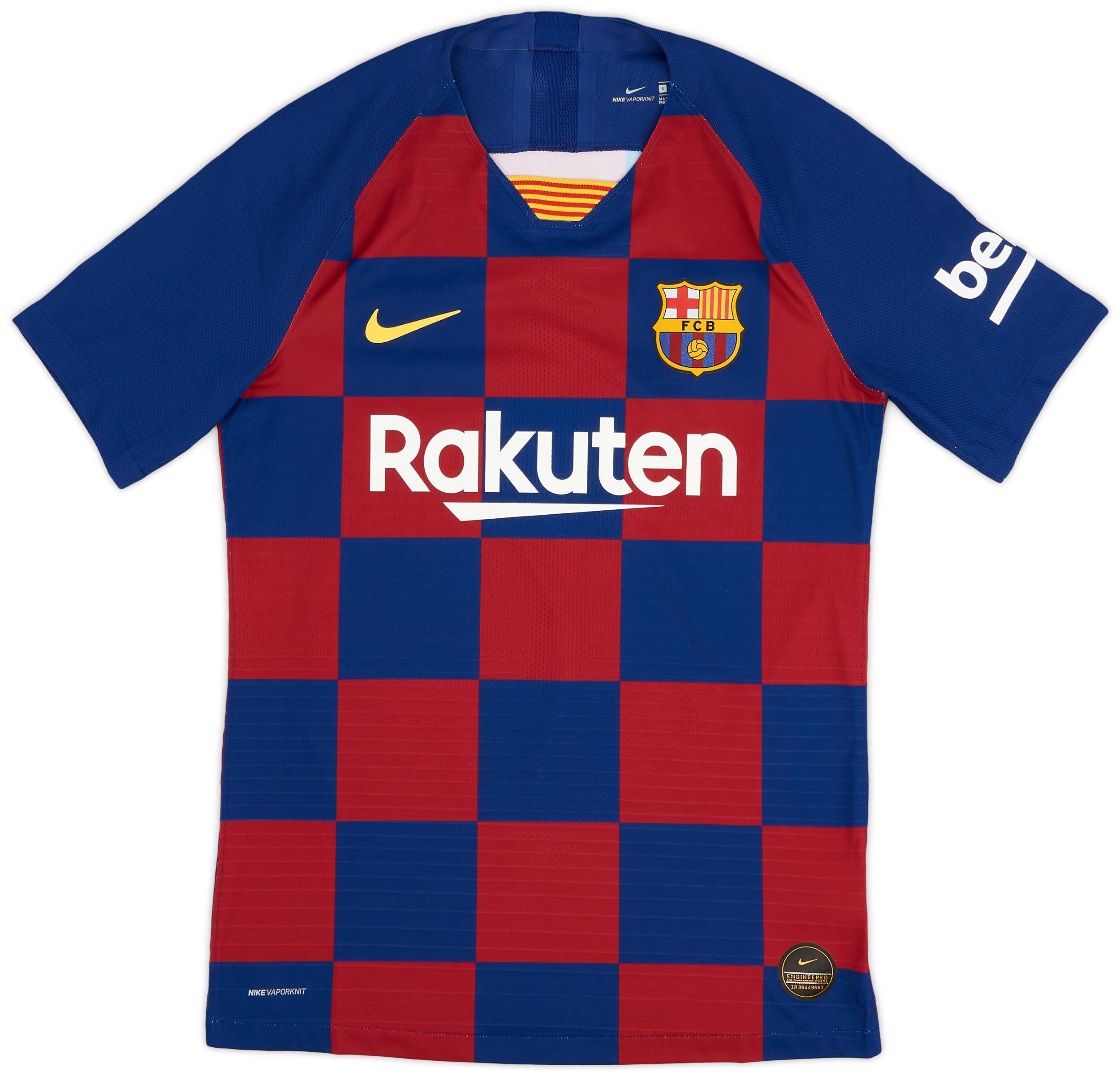 2019-20 Barcelona Authentic Vaporknit Home Shirt Messi #10