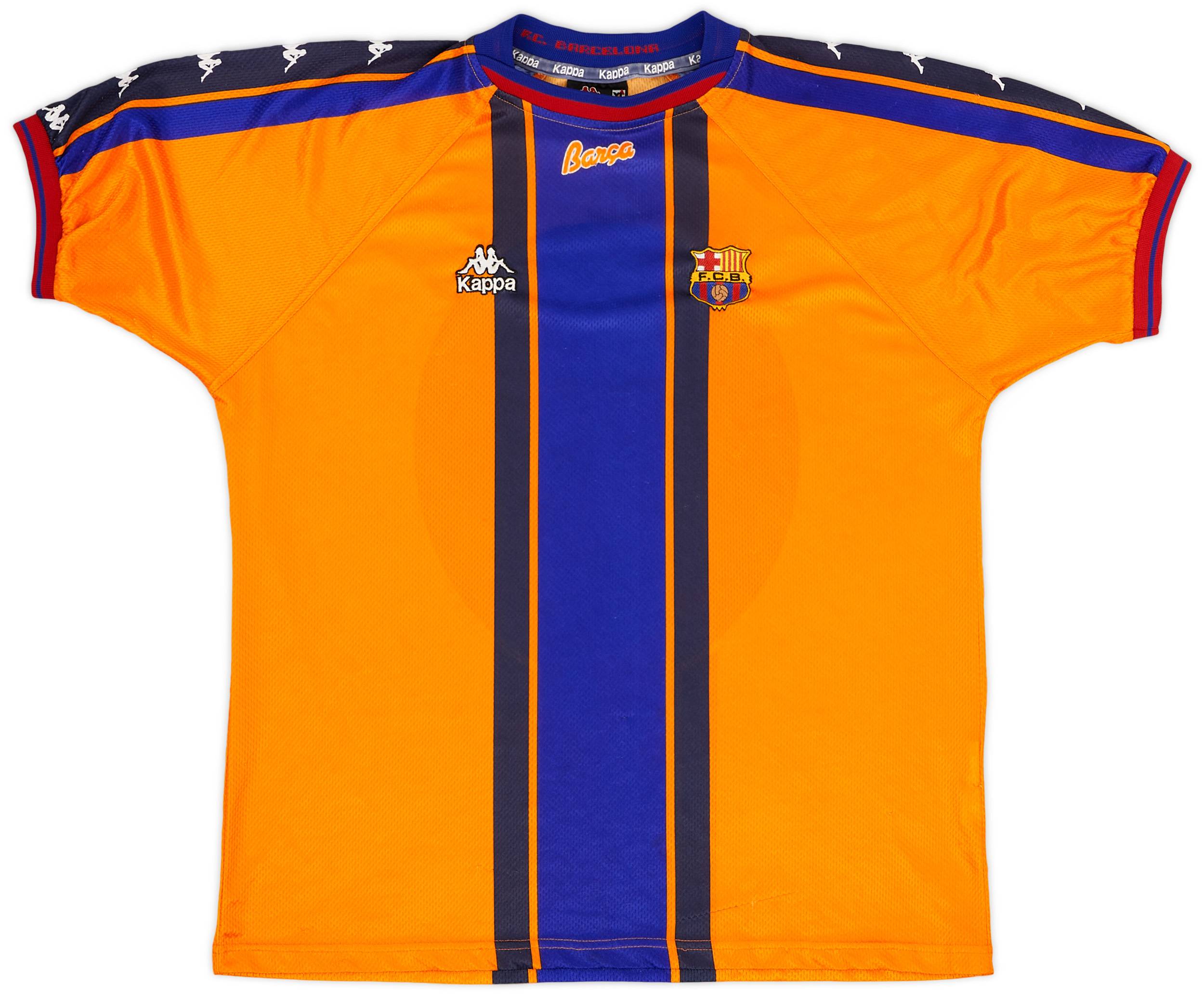 1997-98 Barcelona Away Shirt - 9/10 - (L)