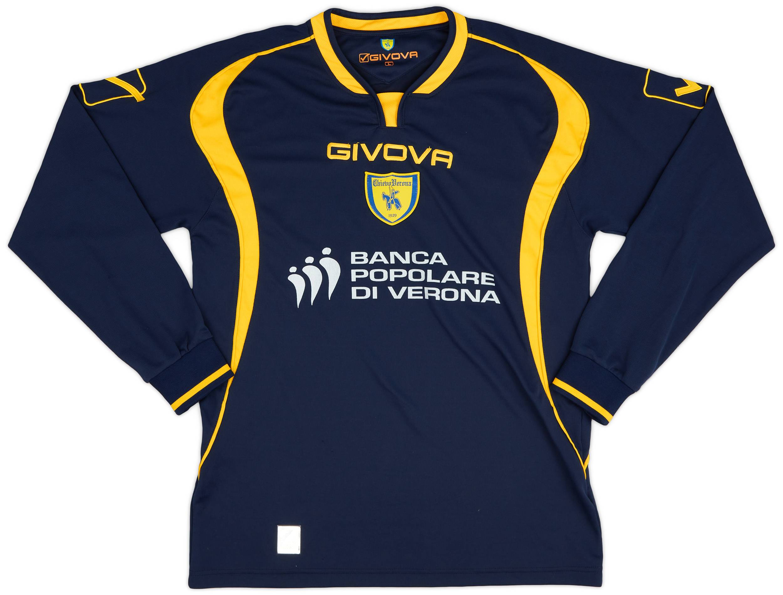 2009-10 Chievo Verona Givova Training L/S Shirt - 7/10 - (L)