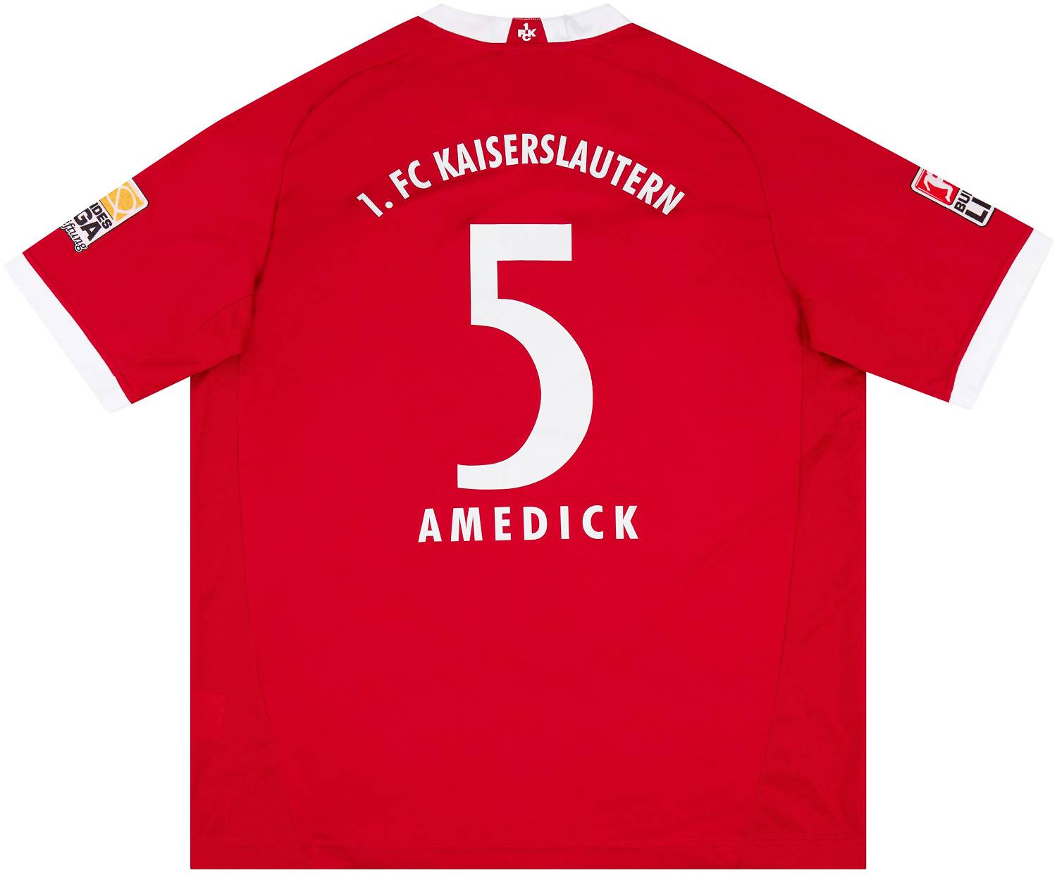 ☆HARRY FC会報 1号 ☆ 2009-10 Kaiserslautern Match Issue Home Shirt Amedick #5