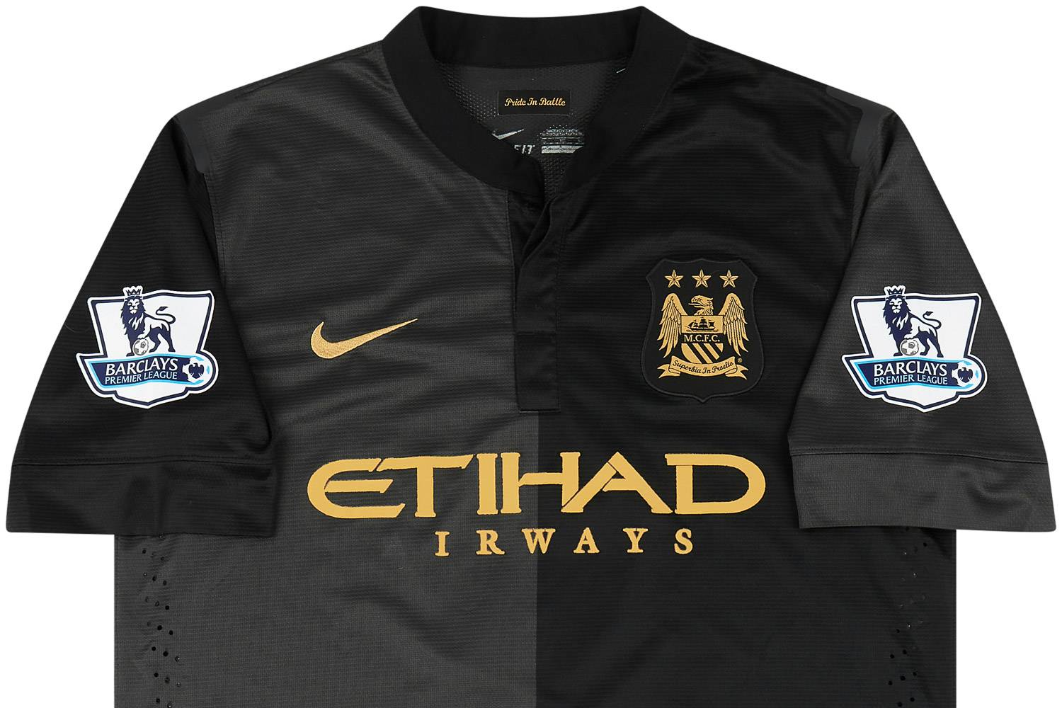 ManchesterCity 13/14 Away ユニフォーム 2013-14 Manchester City Away Shirt - 4/10 - (S.Boys)