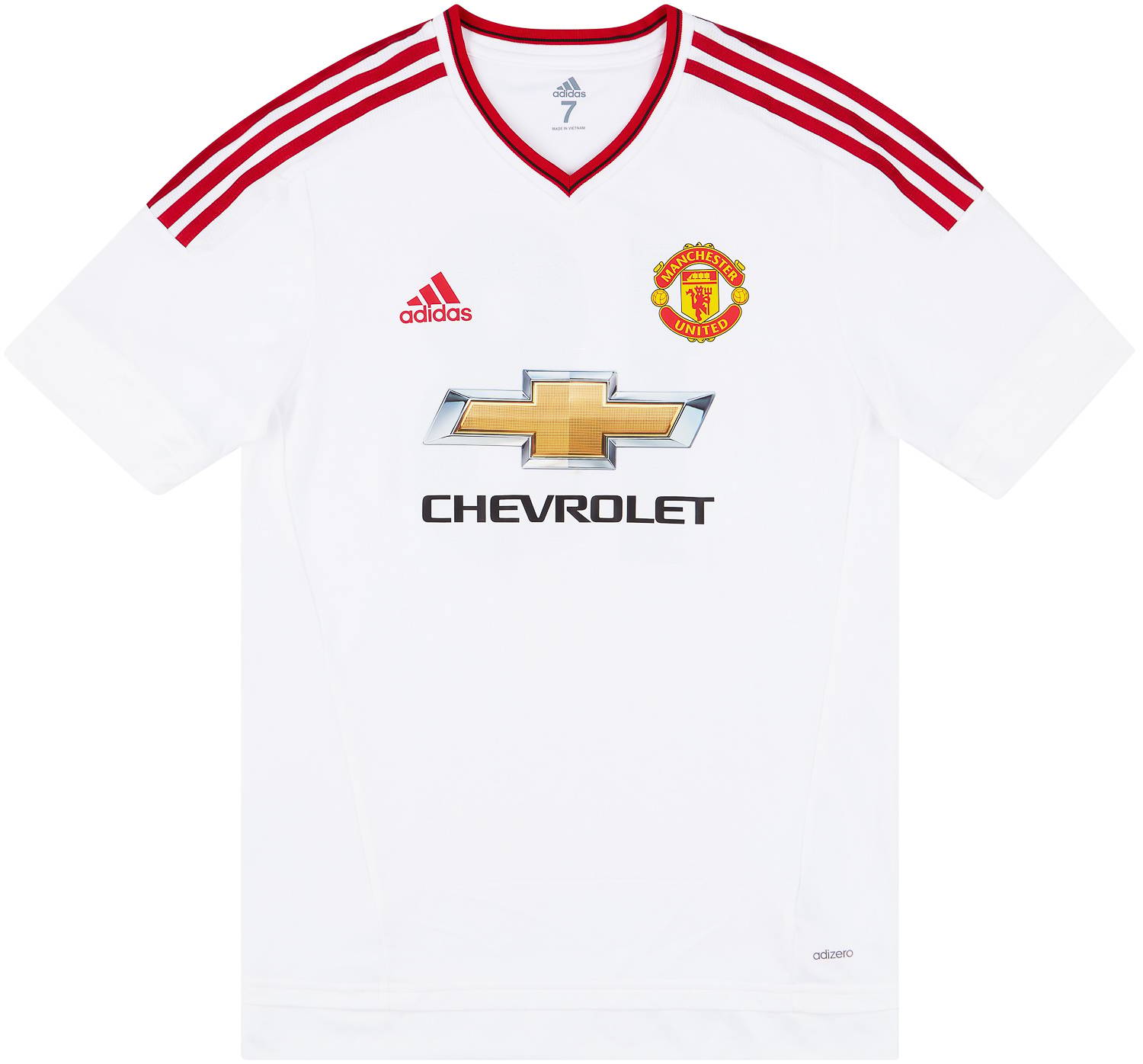 2015-16 Manchester United Match Issue Away Shirt #18