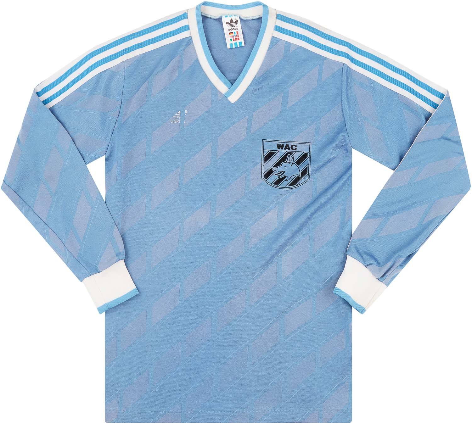 1986-88 Wolfsberger Match Issue Away L/S Shirt #4