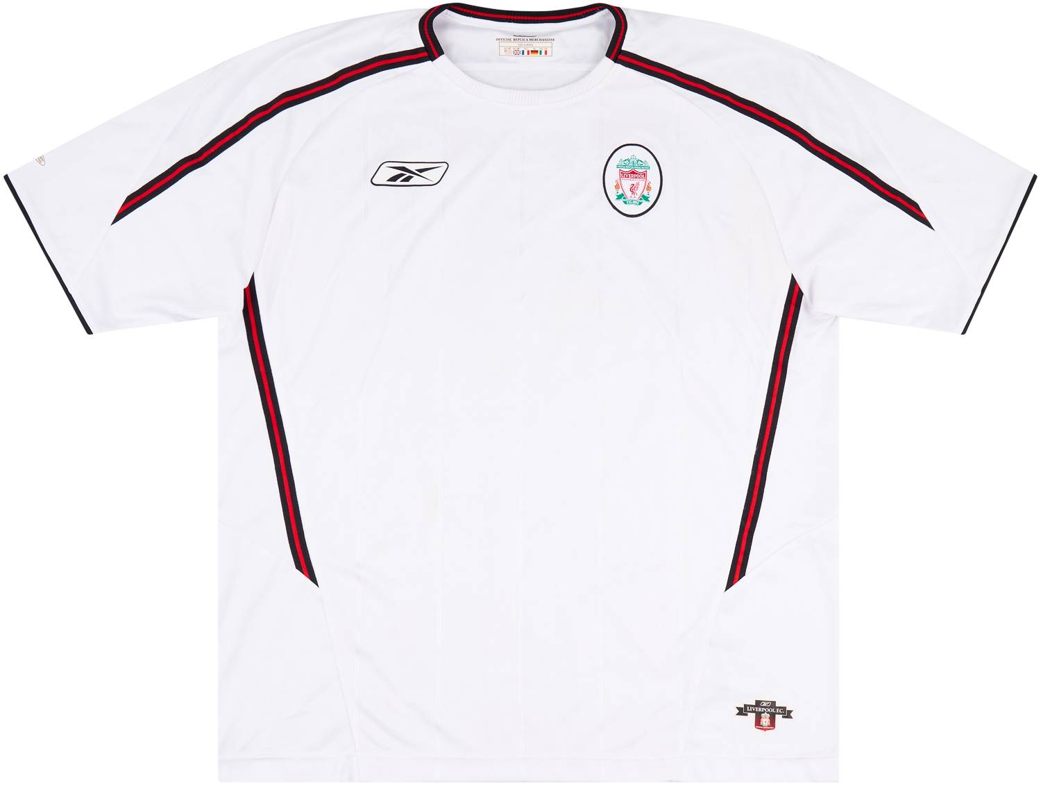2003-04 Liverpool Match Issue Away Shirt #14