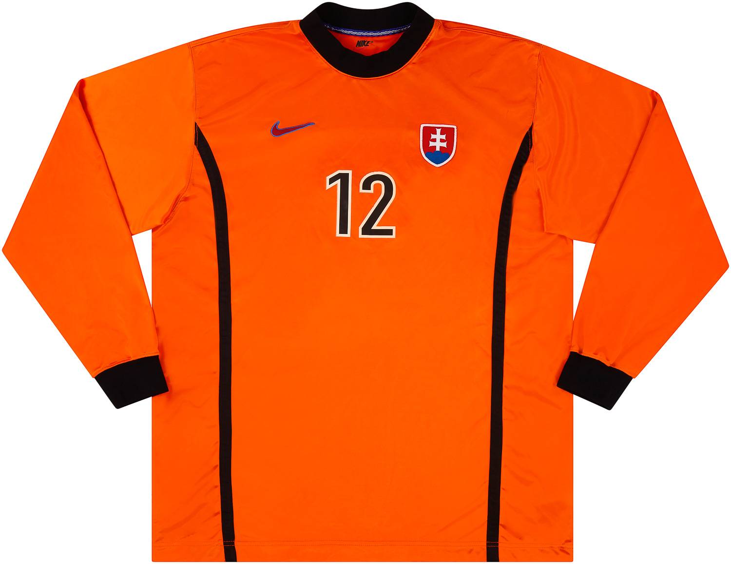 2000-01 Slovakia Match Issue GK Shirt #12
