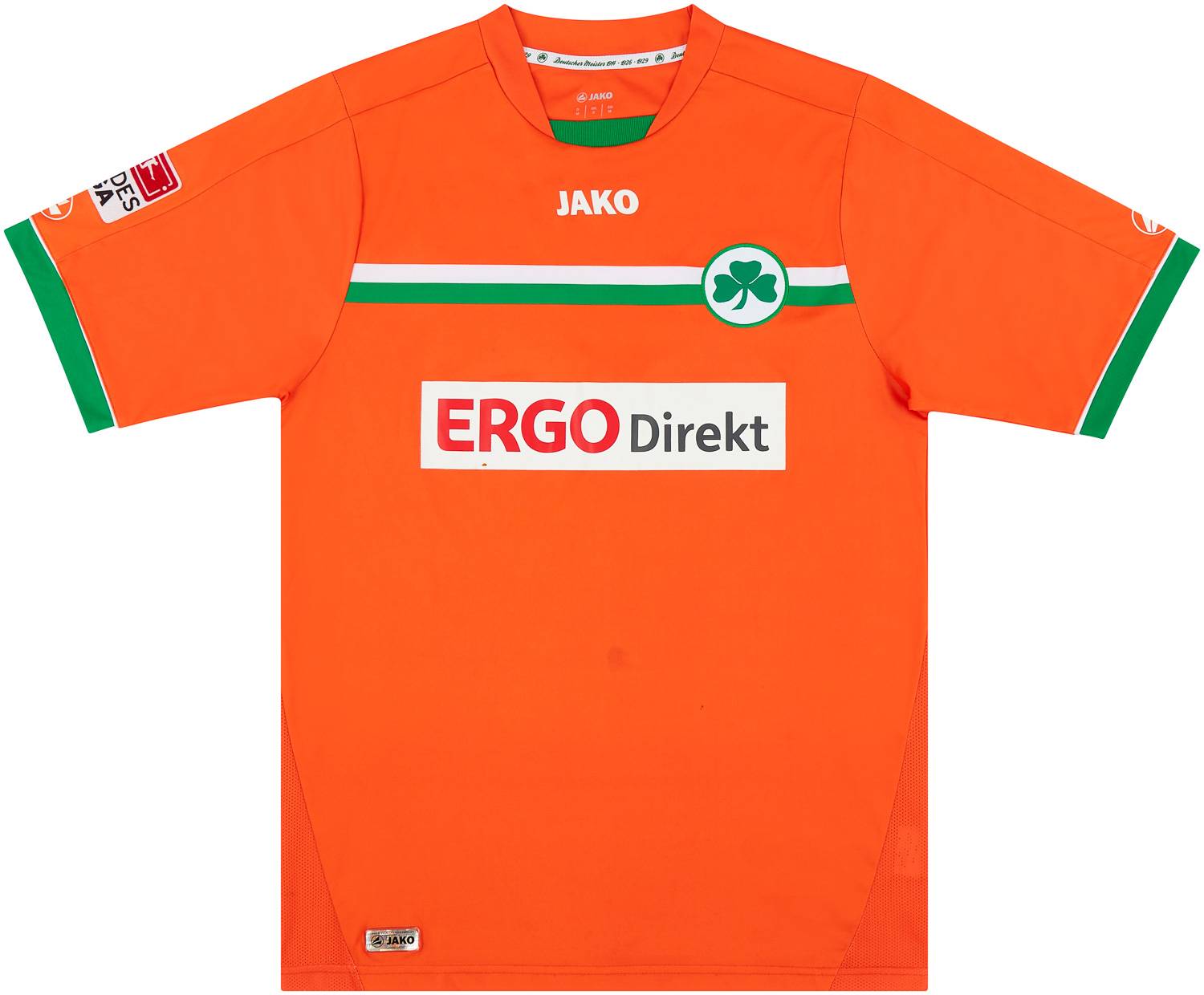 2012-13 Greuther Furth Match Issue Away Shirt Mikkelsen #27